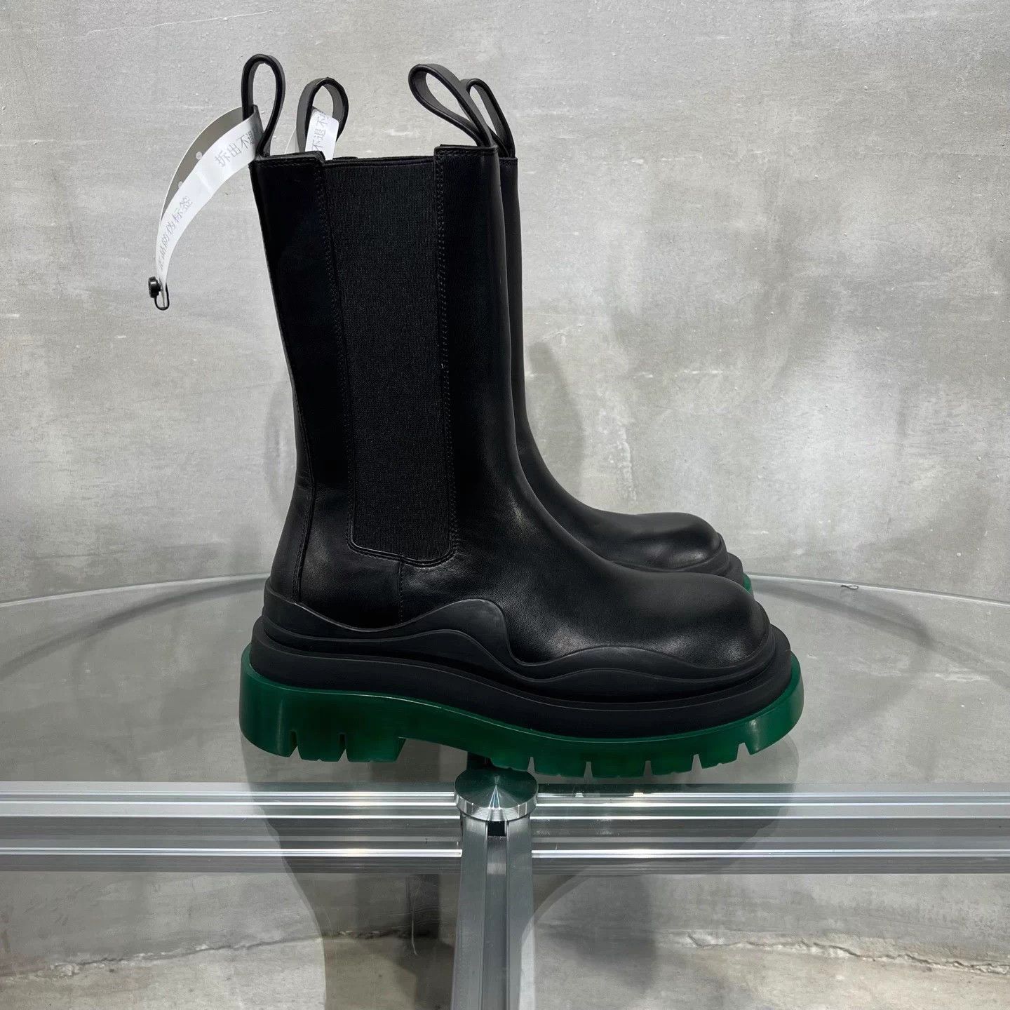 Bottega Veneta BV cylinder green-soled boots women's 36 BNWO Size US 6 / IT 36 - 4 Thumbnail
