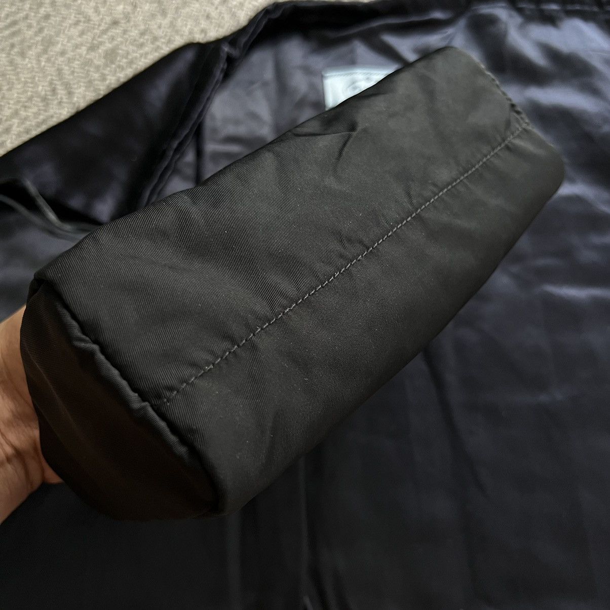 Prada Prada Black Tessuto Nylon Clutch Size ONE SIZE - 6 Thumbnail