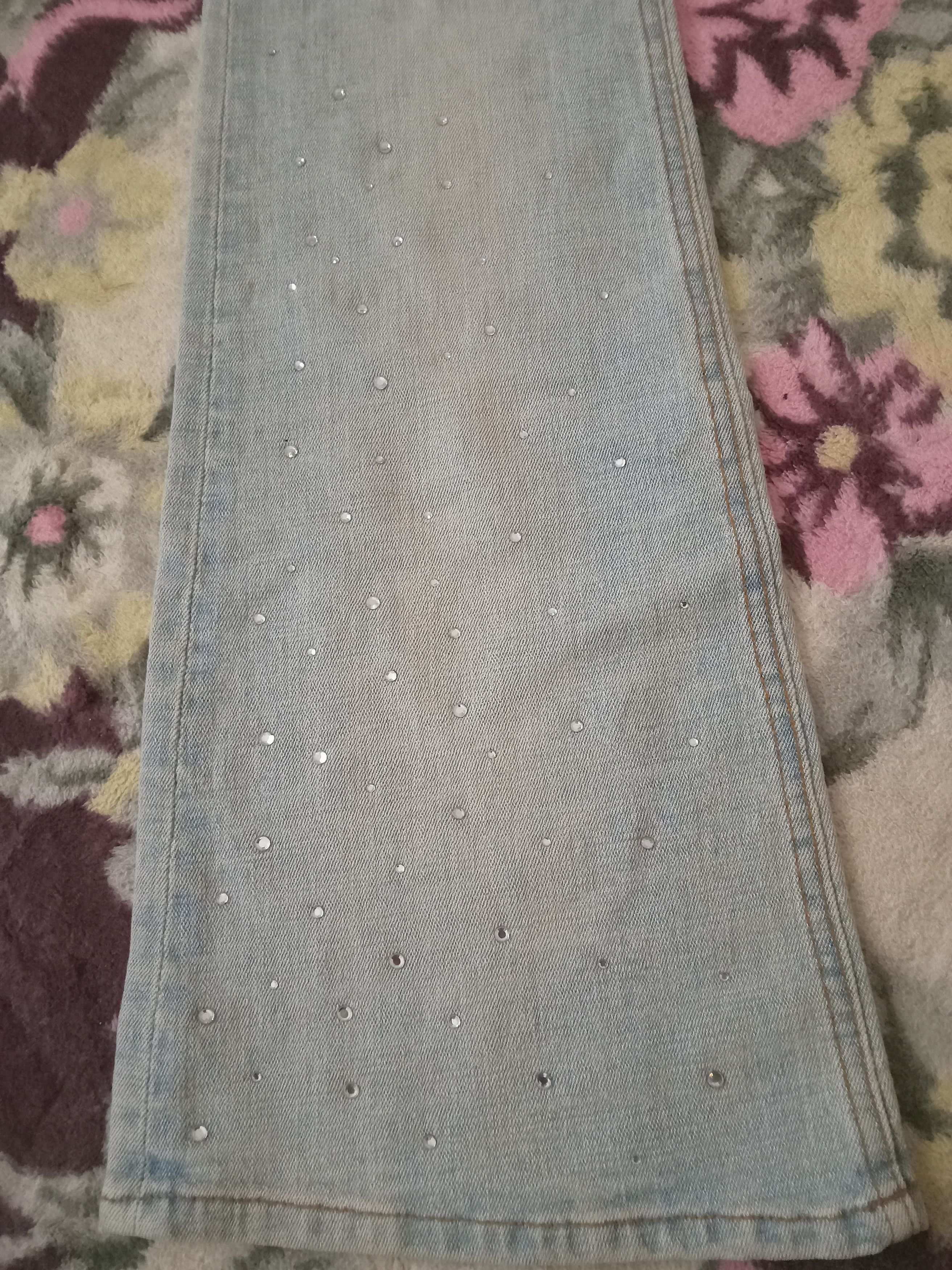 Designer Chu XXX Flare Jeans Size 29" - 6 Thumbnail