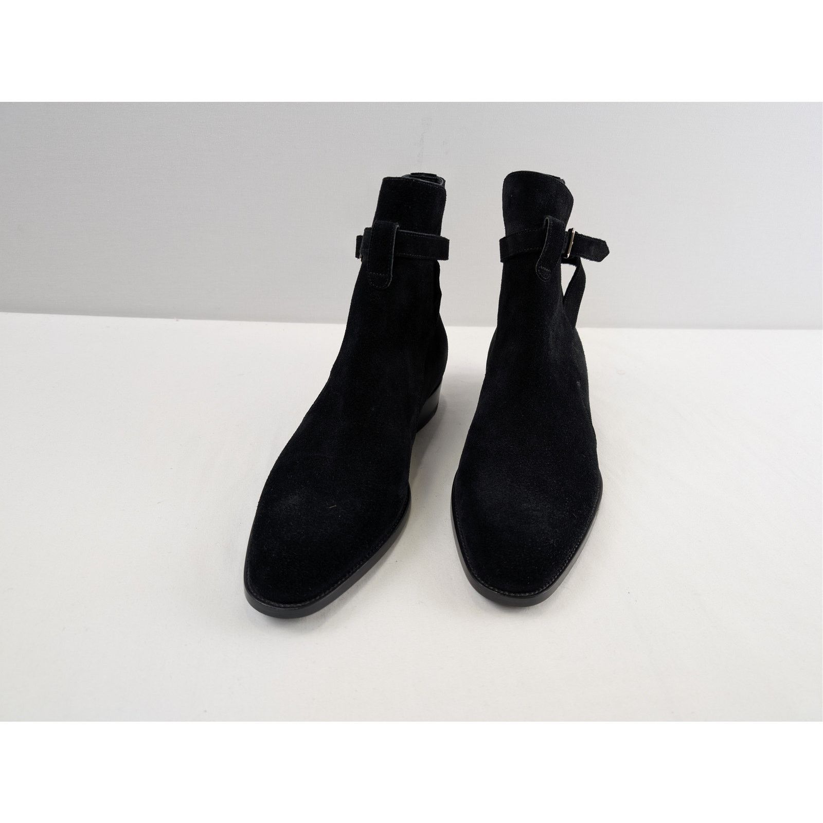 Saint Laurent Paris o1rshd1 Otterproof Wyatt 30 Jodhpur Boots in Nero Size US 7 / EU 40 - 7 Thumbnail