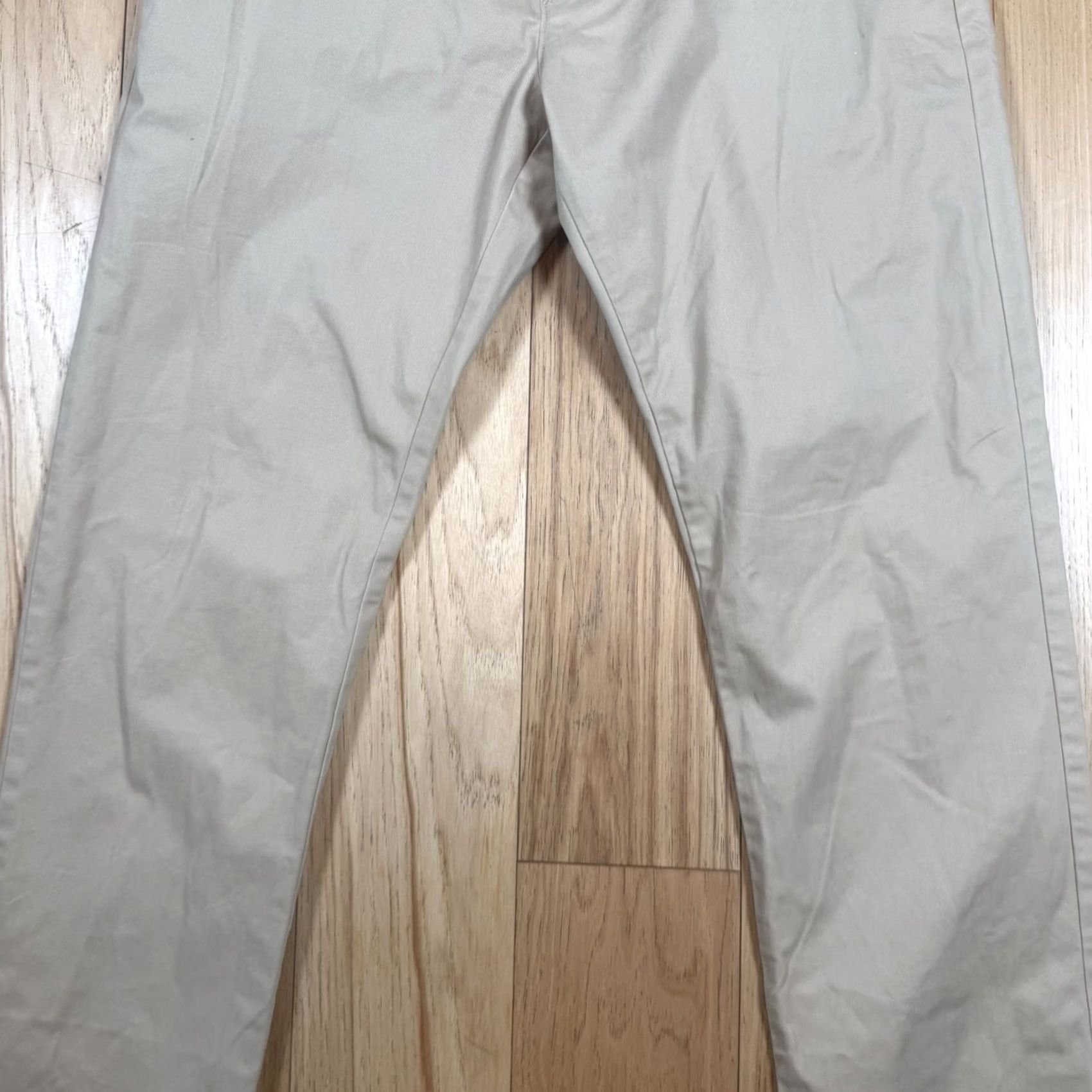 J.Crew J.CREW Chino Pants Mens 32x32 Straight Slim Flex Stretch Cotton Workwear Casual Beige 32 Inseam Slim Leg Style Straight Men's Pants Size US 32 / EU 48 - 3 Thumbnail