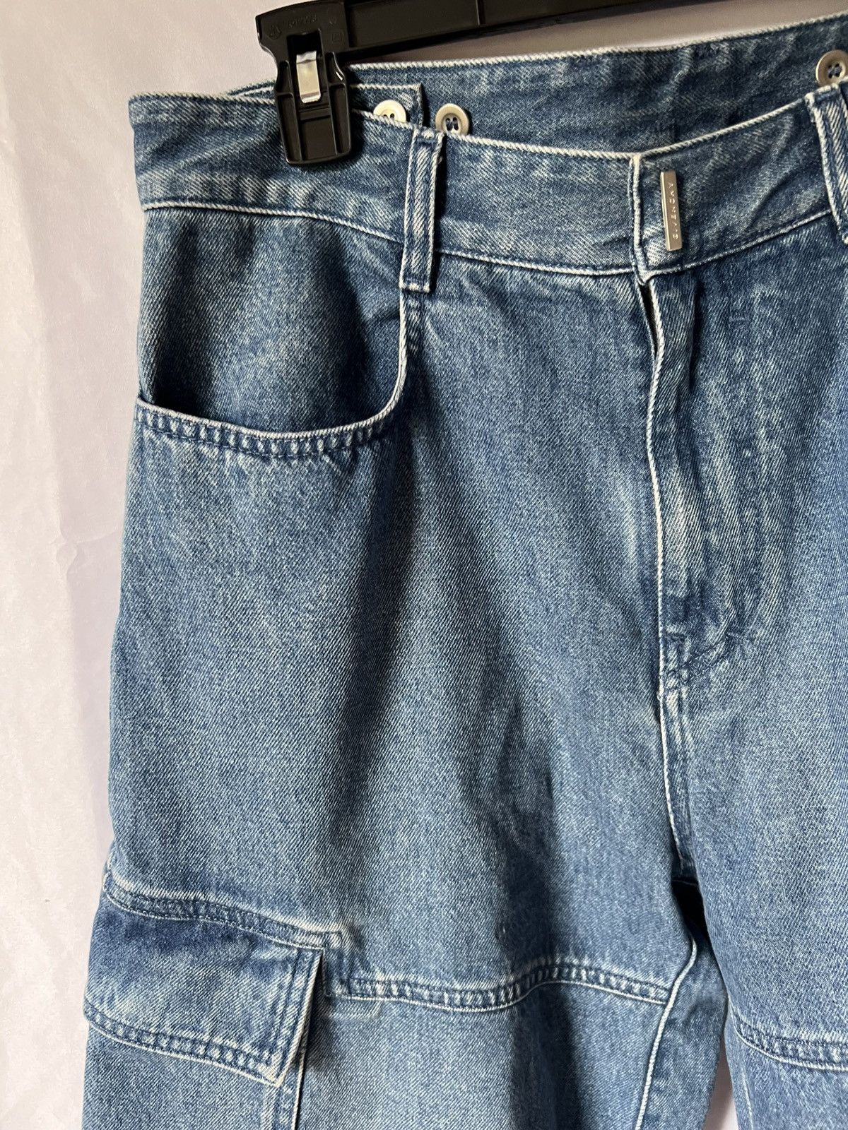 Givenchy Givenchy Denim Cargo Shorts Size US 30 / EU 46 - 5 Thumbnail