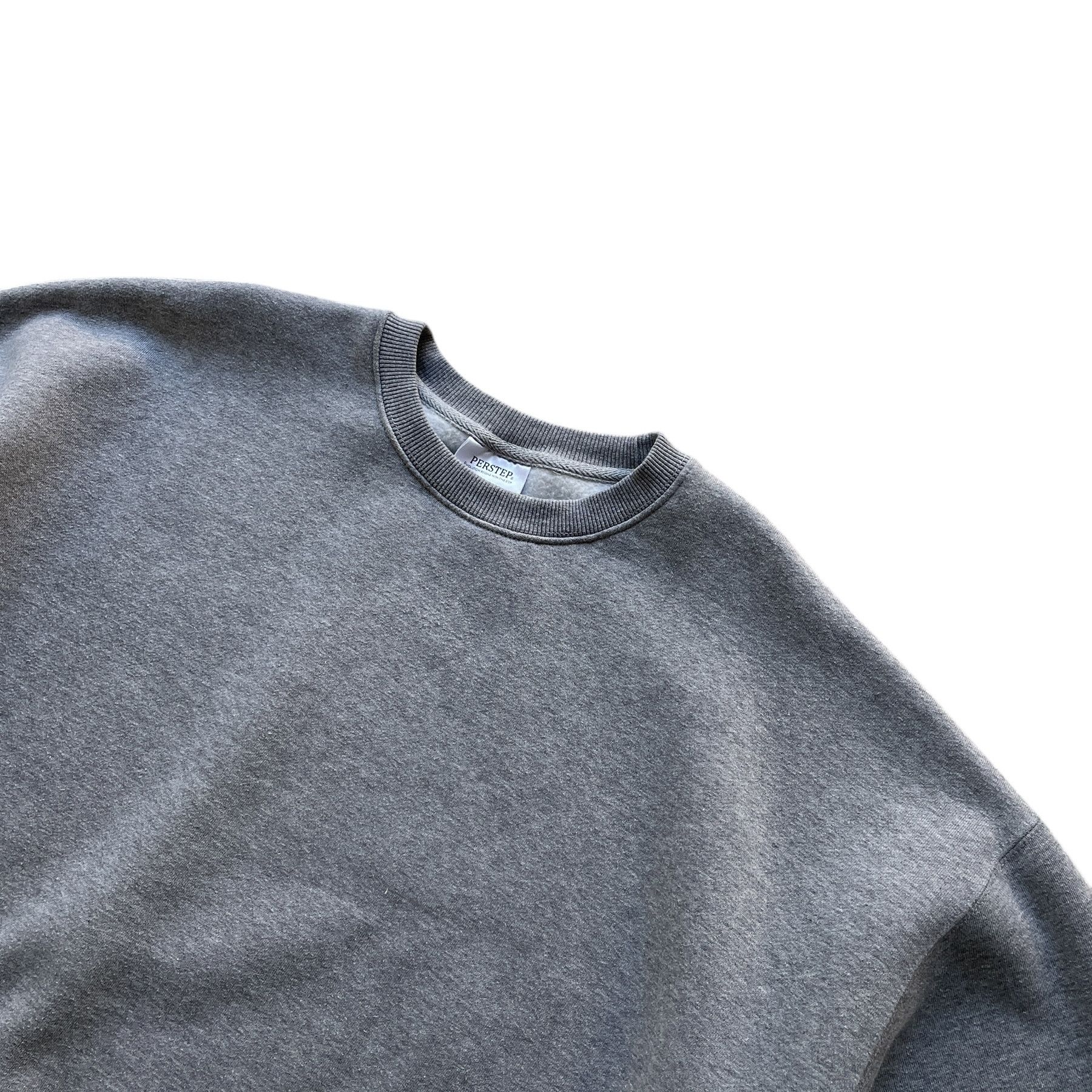 Japanese Brand Oversized premium blank boxy skater hiphop sweatshirt Size US XL / EU 56 / 4 - 4 Thumbnail