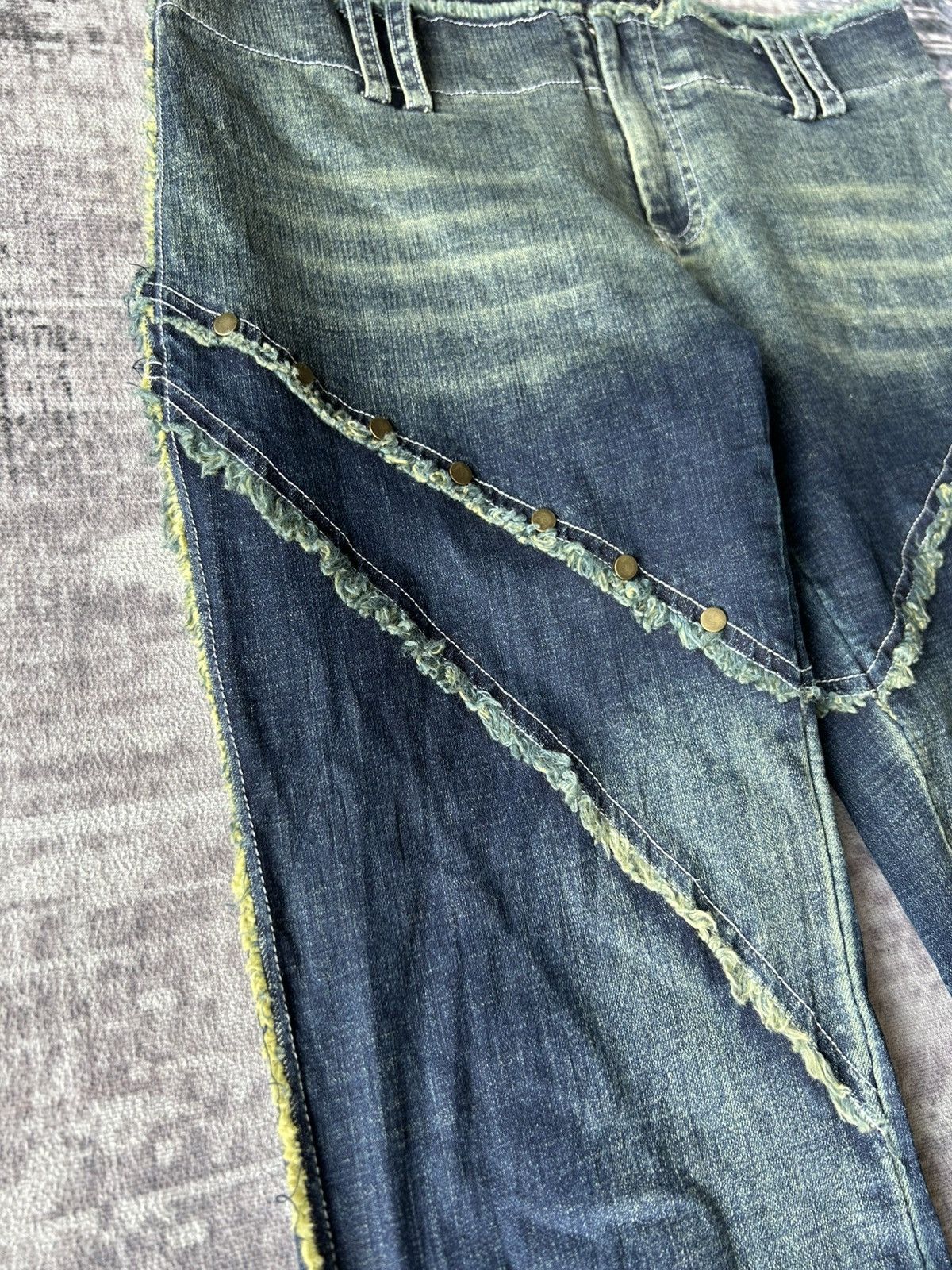 14th Addiction Y2K Flared Cargo Pants Size US 28 / EU 44 - 6 Thumbnail