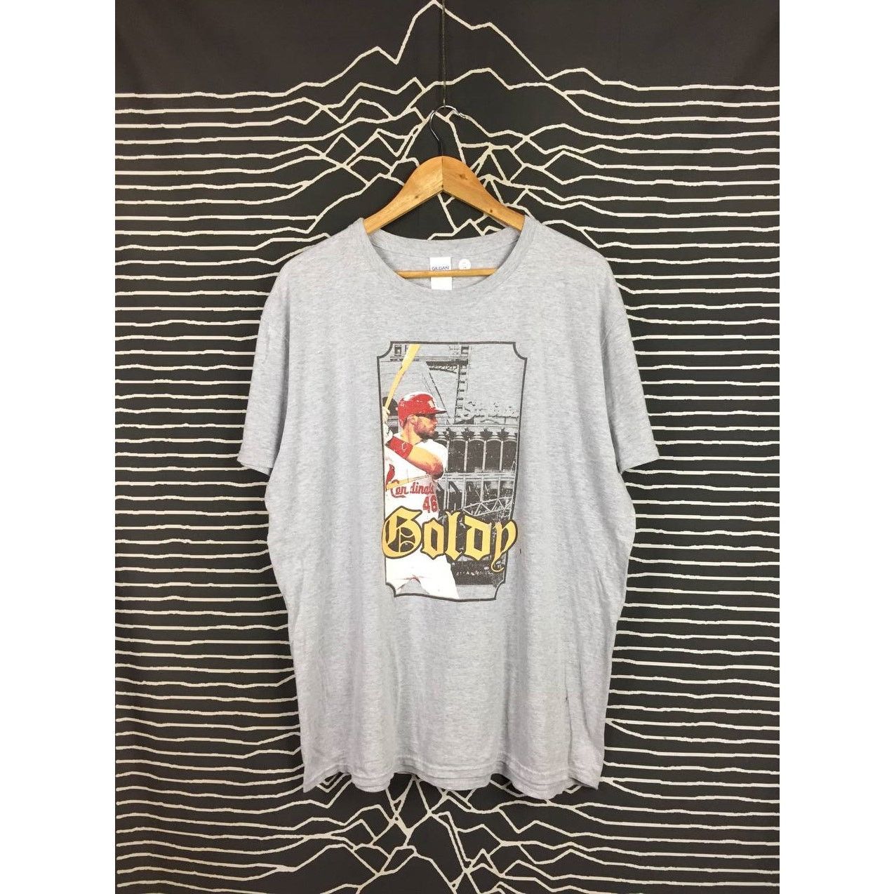Gildan × MLB St. Louis Cardinals MLB Paul Goldschmidt Goldy Baseball Tee Size US XL / EU 56 / 4 - 2 Thumbnail