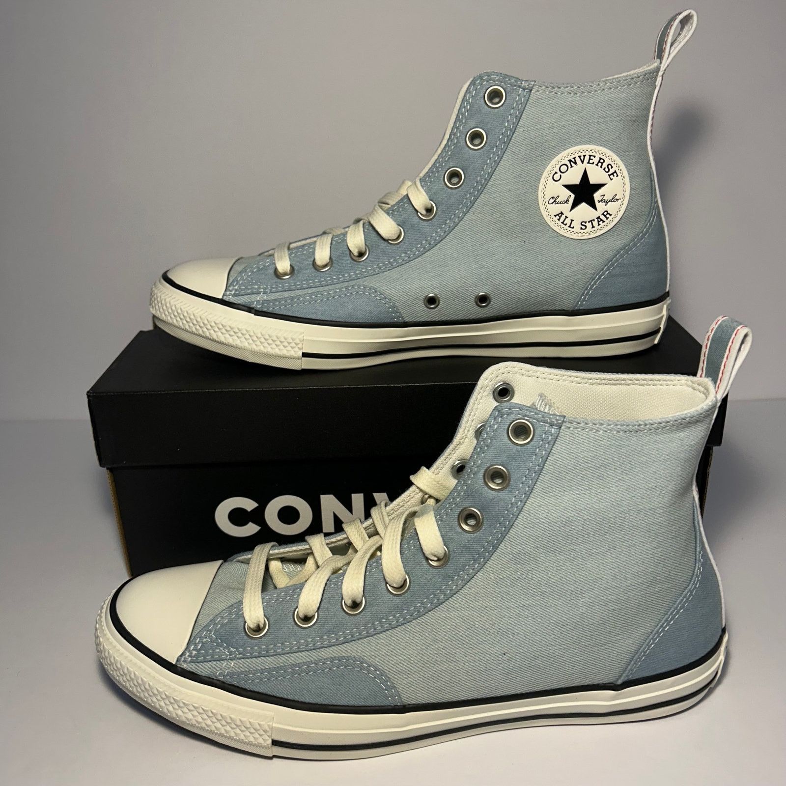 Converse Converse Chuck Taylor All Star Denim Canvas Sneakers M9 W11 Size US 9 / EU 42 - 2 Thumbnail