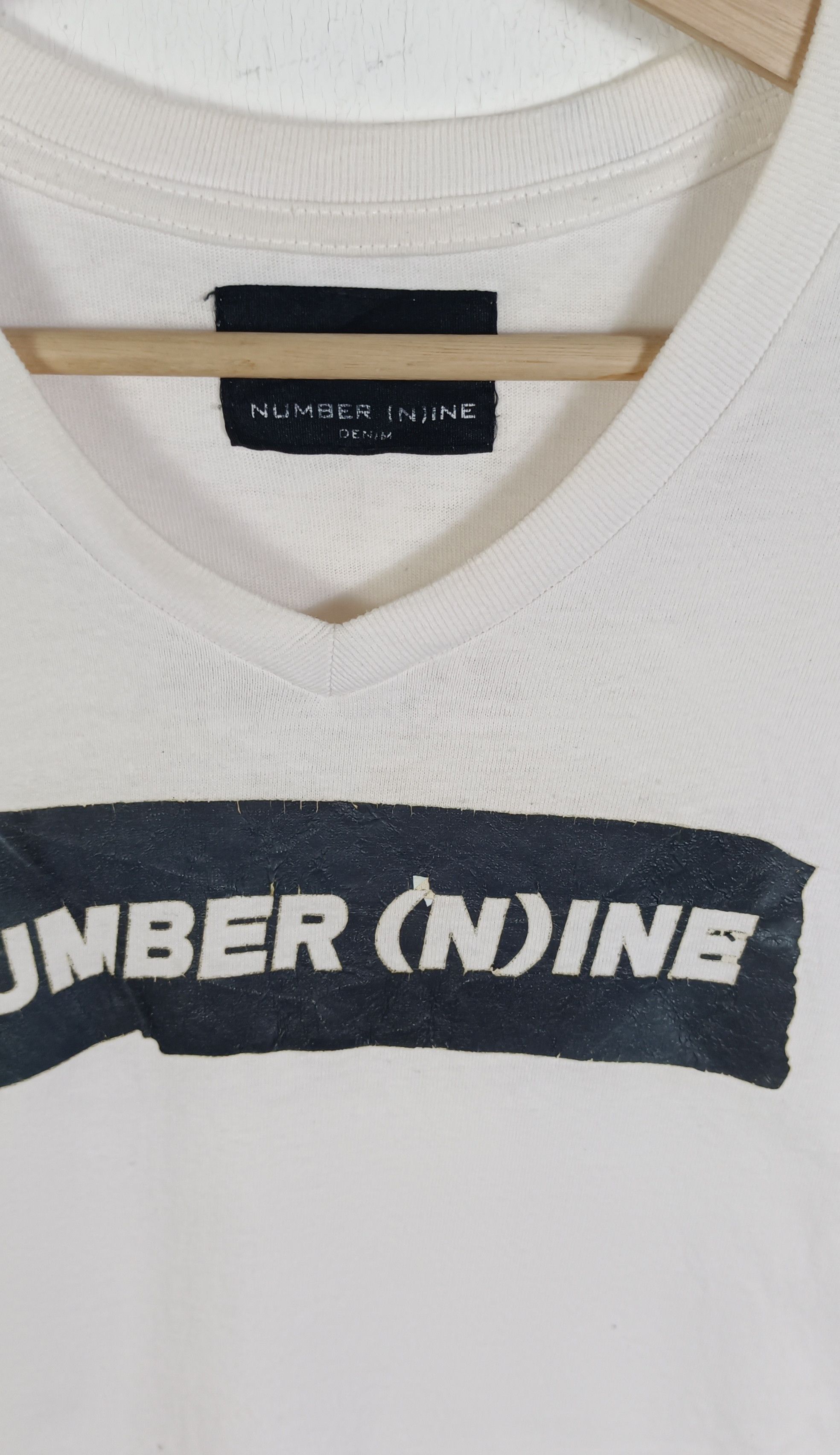 Japanese Brand × Number (N)ine Number (N)ine Box Logo Tshirt Size US M / EU 48-50 / 2 - 5 Thumbnail