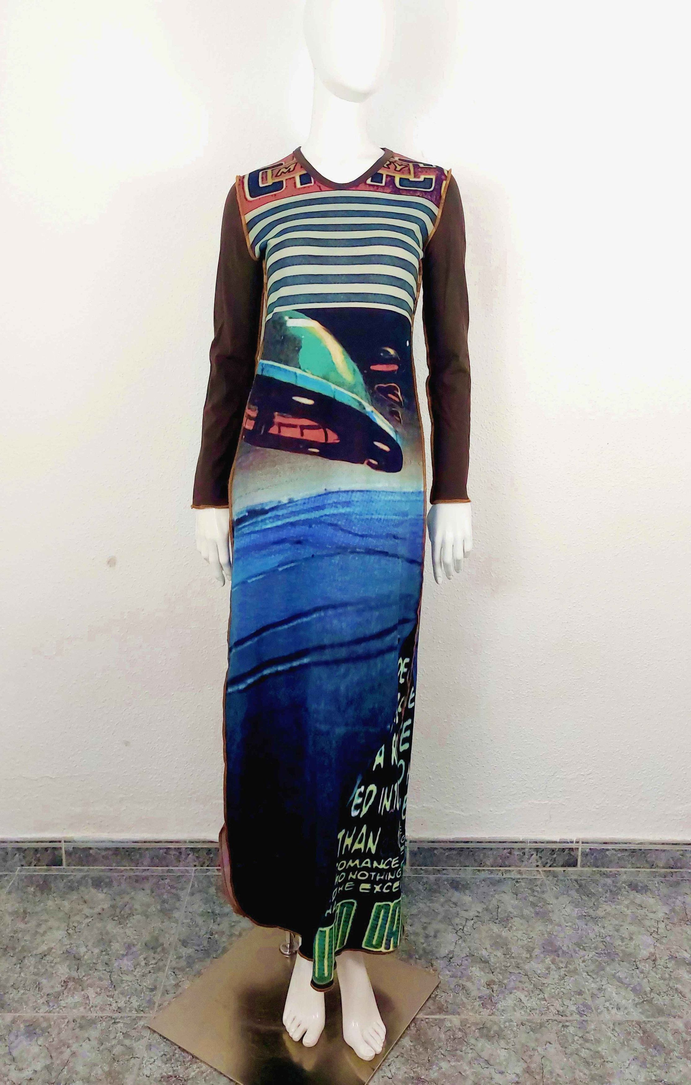 Cop Copine COP COPINE Mystery Space UFO Alien Mesh Dress Size S / US 4 / IT 40 - 17 Thumbnail