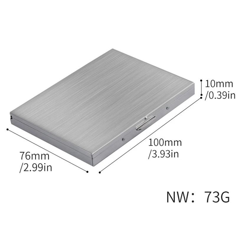 Other Cigarette Box Storage Case Portable Gift For Him Size ONE SIZE - 7 Thumbnail