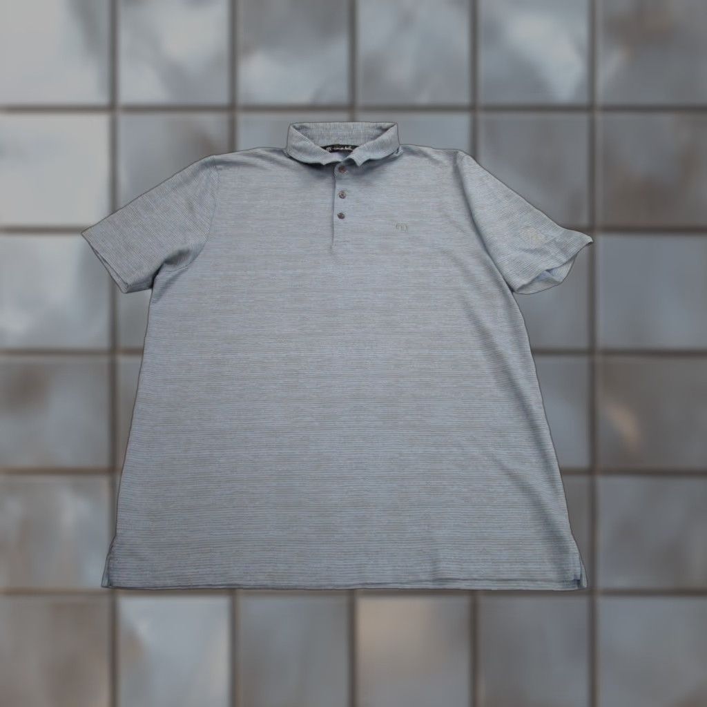 TravisMathew Travis Mathew Polo Shirt Mens L Blue Valencia Country Club Golf Clarita Size US L / EU 52-54 / 3 - 1 Thumbnail