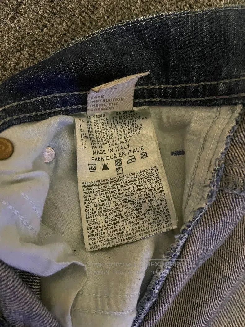 Vintage Diesel 0881W Washed Denim Jeans. Size US 30 / EU 46 - 8 Thumbnail