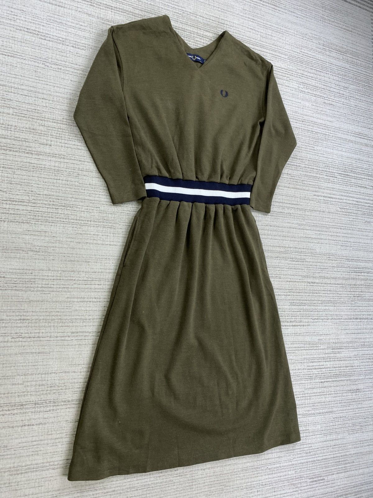 Fred Perry × Vintage Vintage Fred Perry Embroidery Logo Over Dress Size S / US 4 / IT 40 - 3 Thumbnail