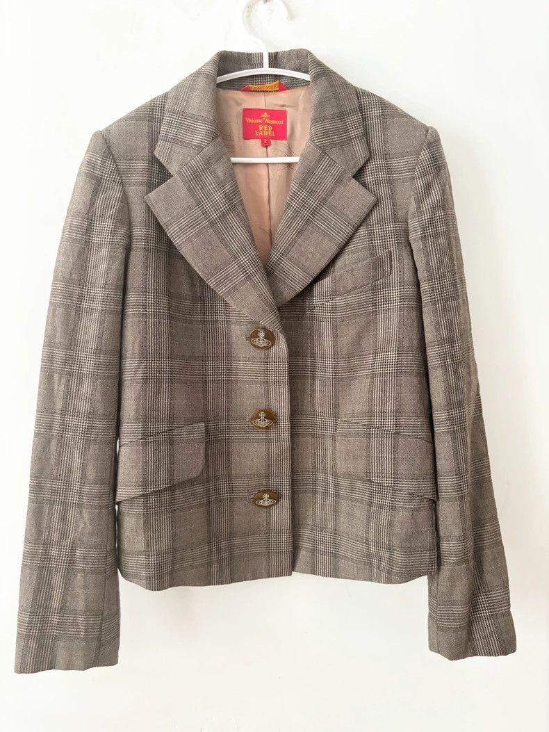Vivienne Westwood Vivienne Westwood Size2 Brown checkered classic British sty Size M / US 6-8 / IT 42-44 - 3 Thumbnail
