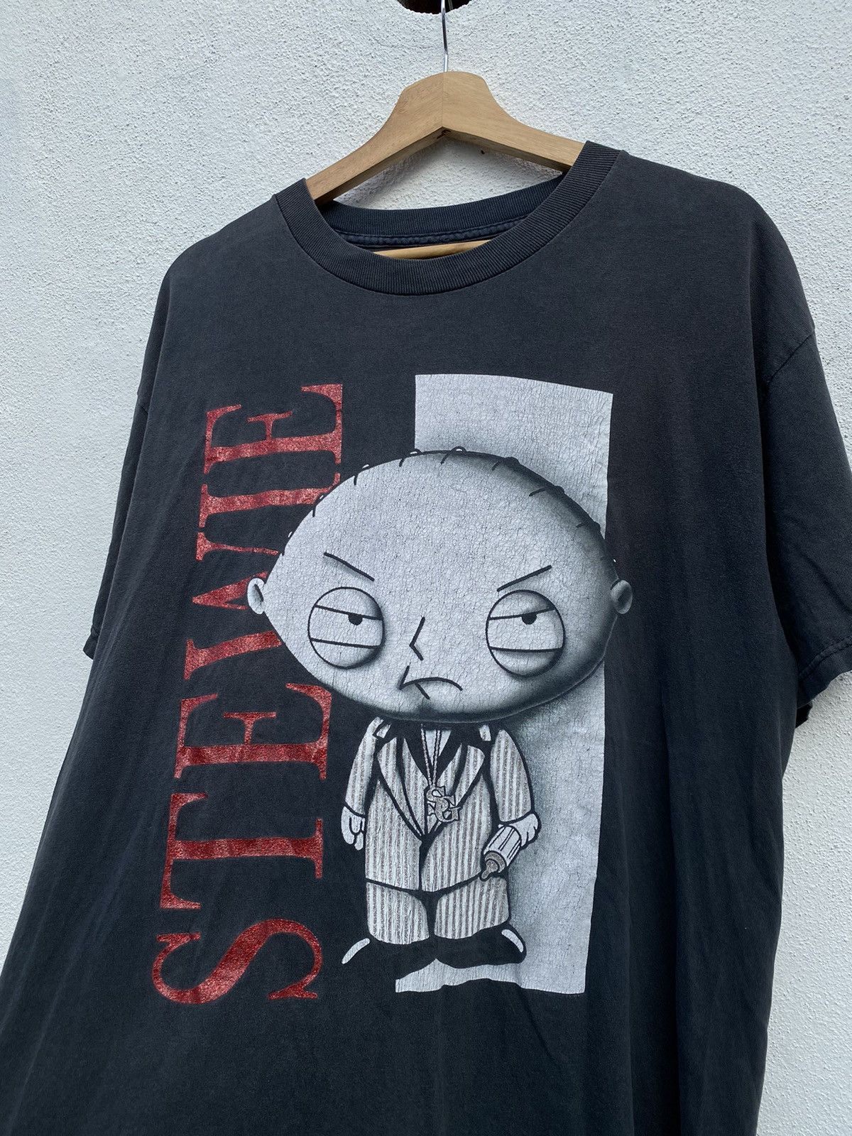 Vintage Vintage Stewie Family Guy Scarface Size US XL / EU 56 / 4 - 4 Thumbnail