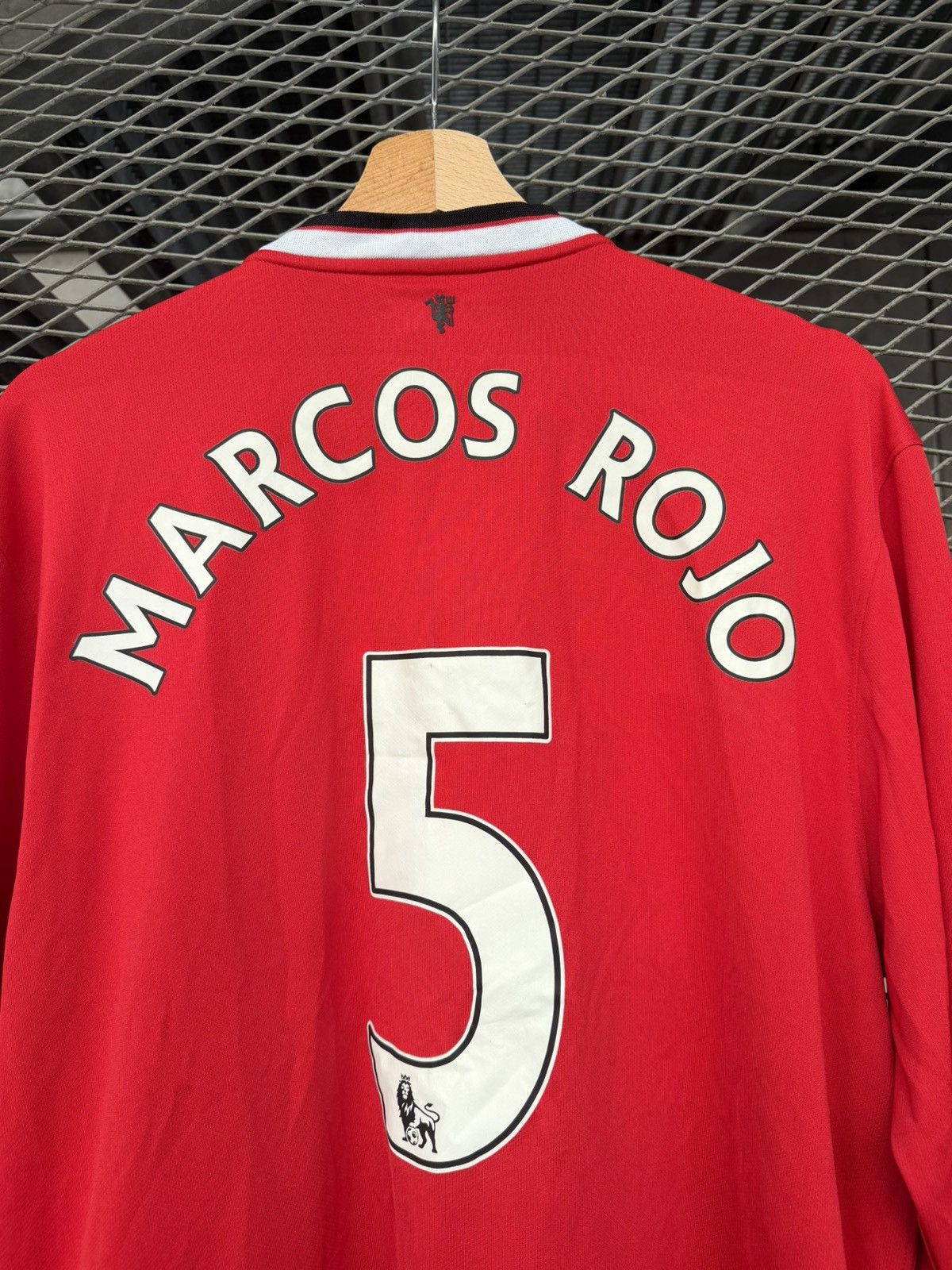 Nike Nike Manchester United Marcos Rojo 2014/2015 Soccer Jersey Size US XL / EU 56 / 4 - 14 Thumbnail