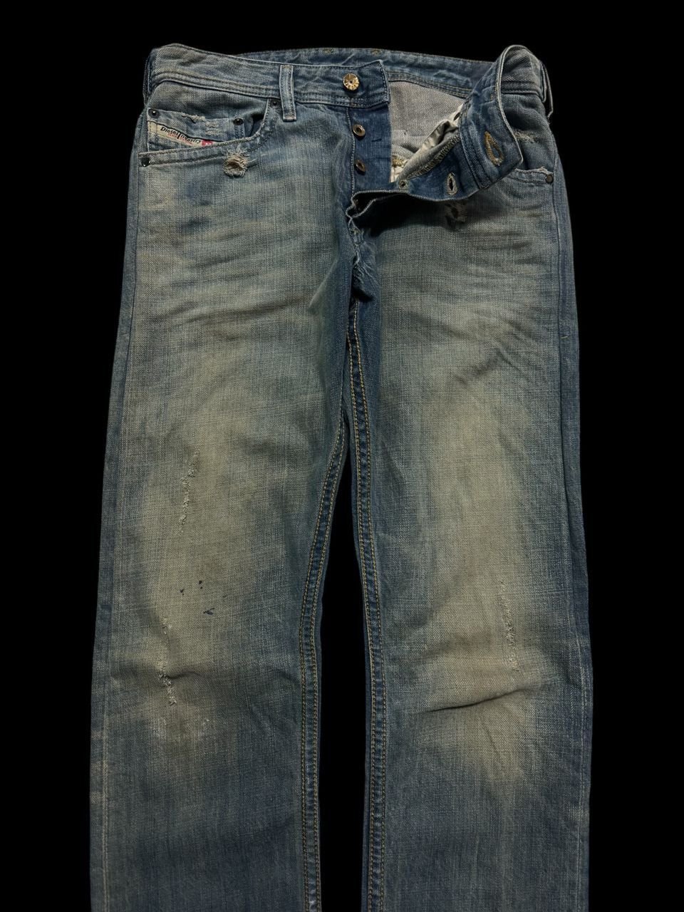 Diesel Diesel Industry Brandom Regular Slim-Carrot Rust Mud-Wash Size US 29 - 1 Thumbnail