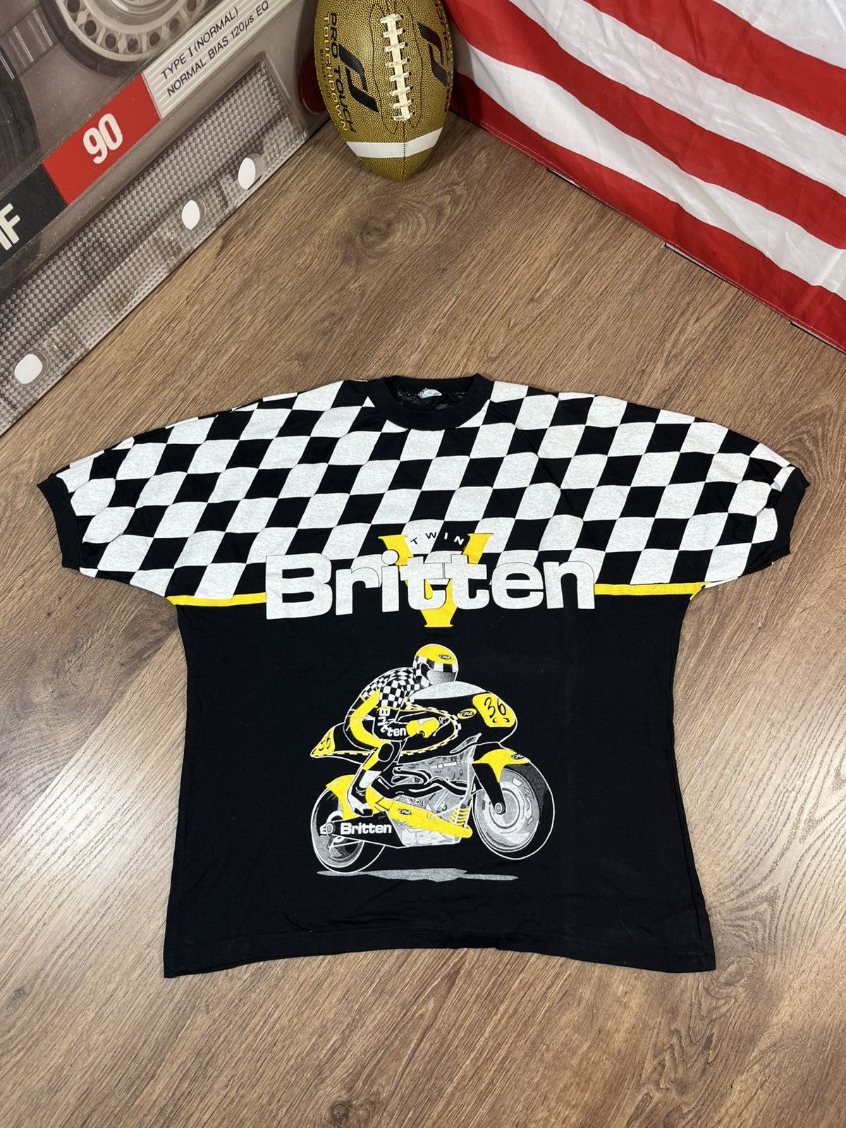 Other Britten Biker T Shirt Size US XL / EU 56 / 4 - 1 Thumbnail