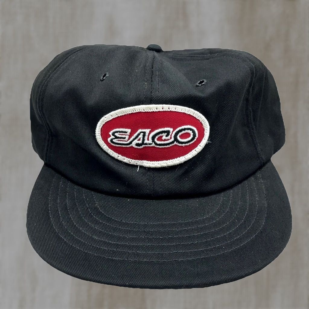 Oakley × Vintage Vintage 90s Black Oakley Software Hat Cap Made in