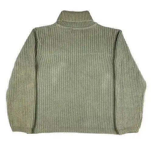 Aran Isles Knitwear × Japanese Brand Vintage Knit Sweaters Winter Pullover Sweater Turtleneck Size US XL / EU 56 / 4 - 2 Thumbnail