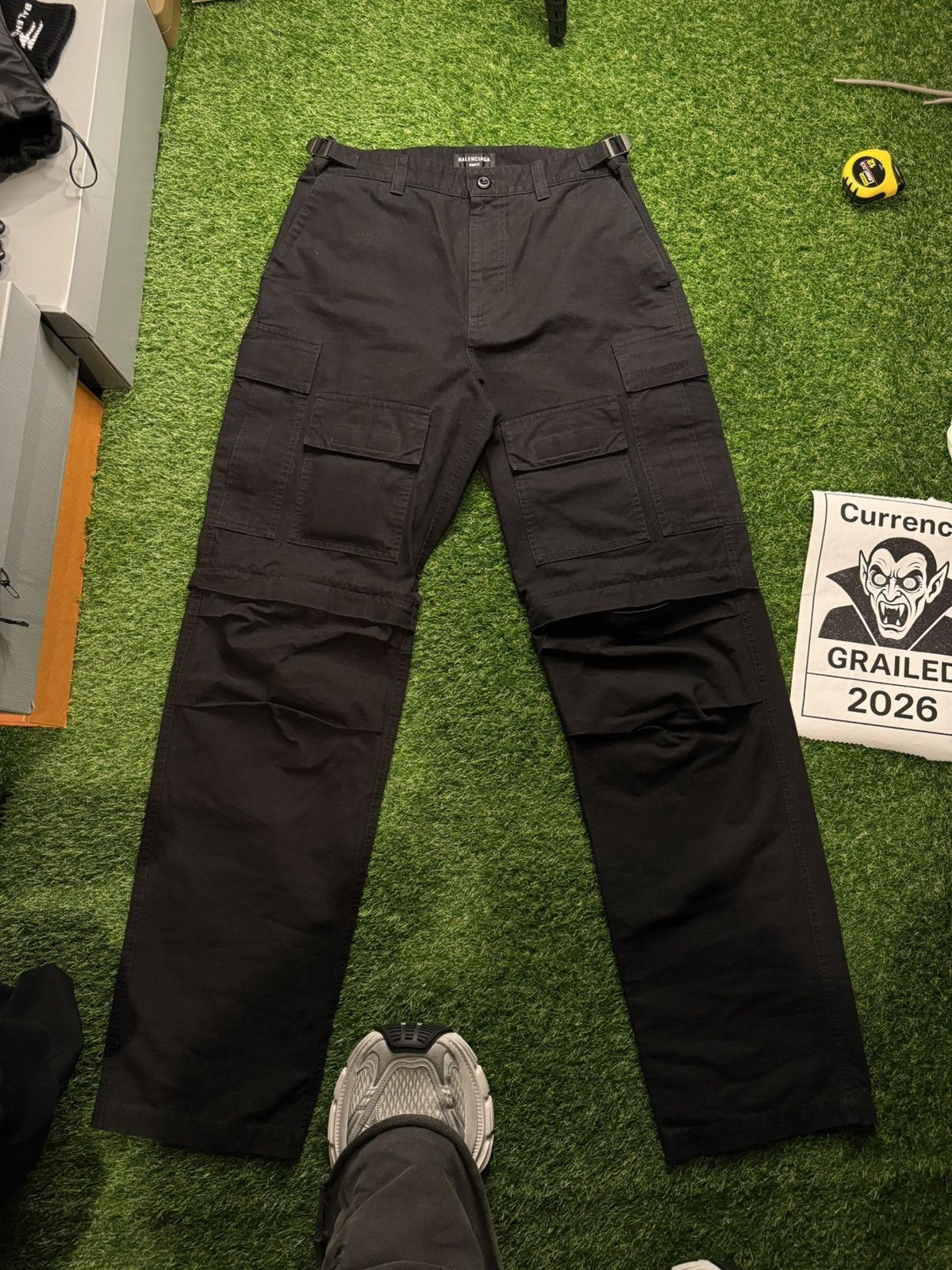 Balenciaga Ripstop Convertible Cargo Pants