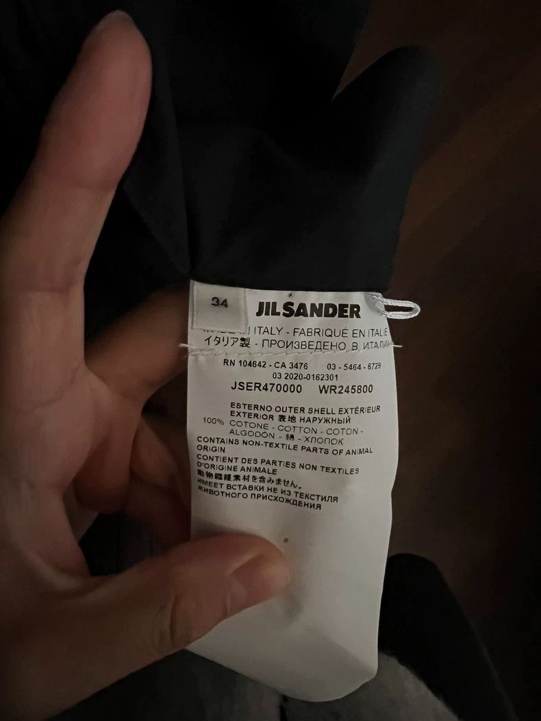 Jil Sander Jil Sander Navy blue windbreaker Size 4XL / US 24-26 - 4 Thumbnail