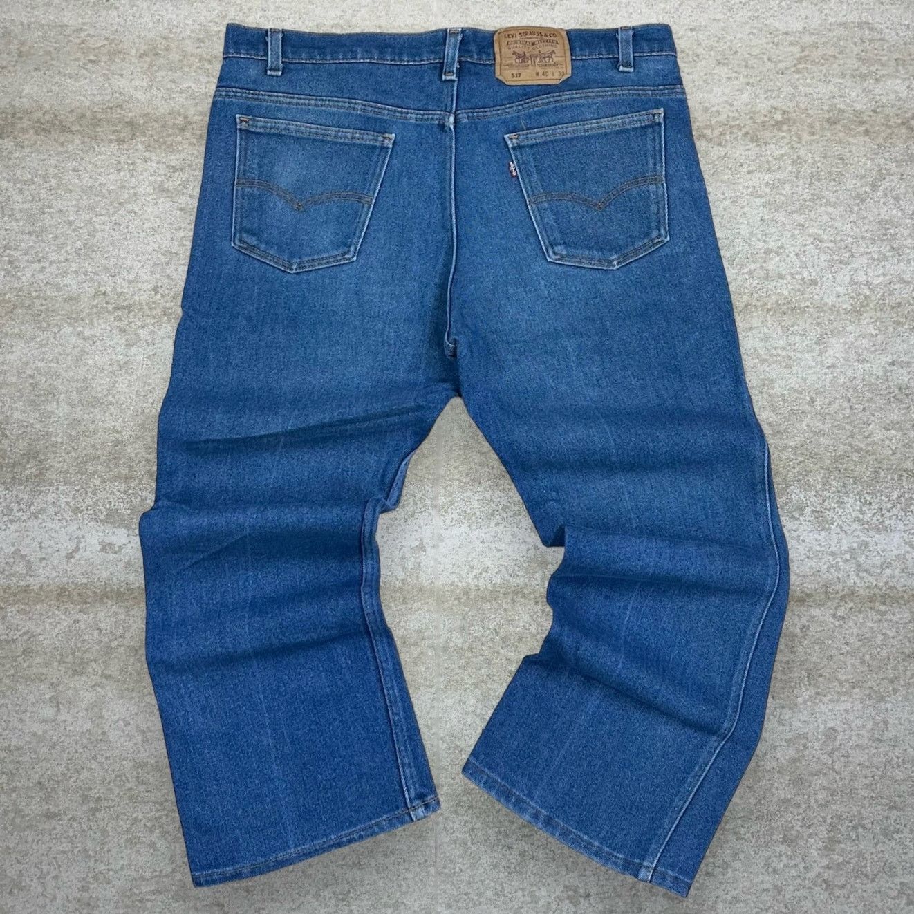 Levi's Vintage 90s Levis 517 Jeans 40x30 Bootcut Flared Medium Wash Size US 40 / EU 56 - 1 Thumbnail