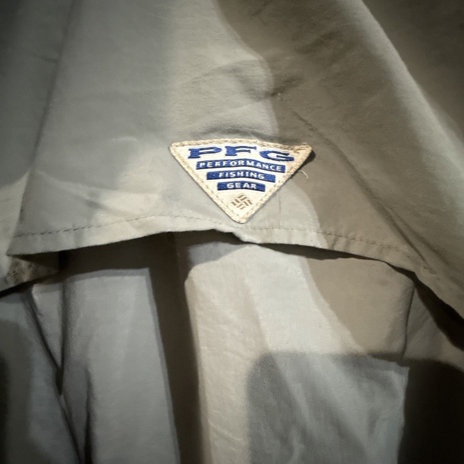 Columbia Columbia PFG Vented Shirt Mens M Olive Nylon Fishing SPF 30+ Size US M / EU 48-50 / 2 - 8 Thumbnail