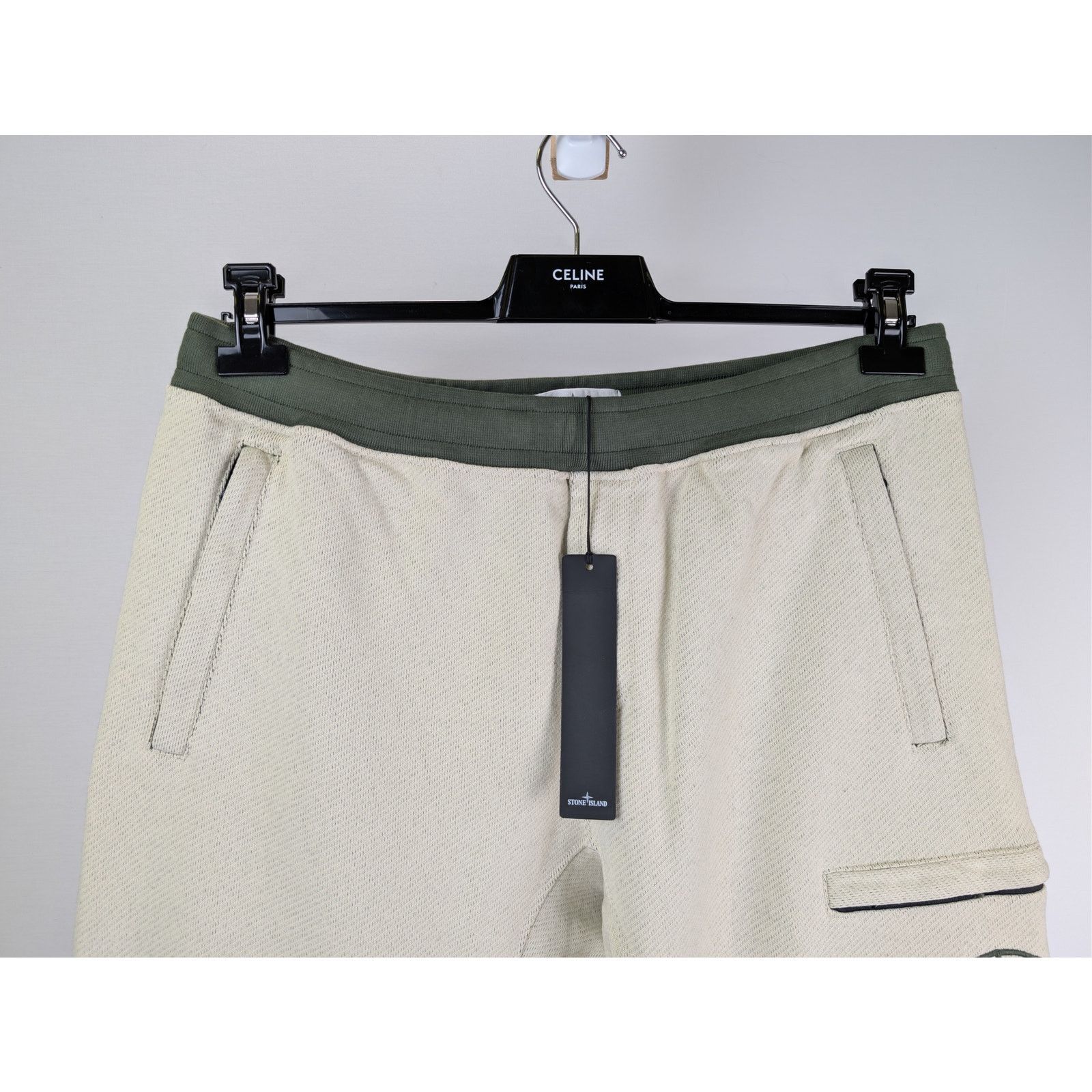 Stone Island o1rshd1 Fleece Pants in Ivory Size US 36 / EU 52 - 3 Thumbnail