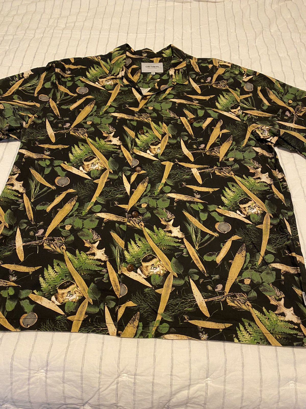 Carhartt Wip Carhartt WIP S/S Lumen Shirt XXL Size US XXL / EU 58 / 5 - 4 Thumbnail