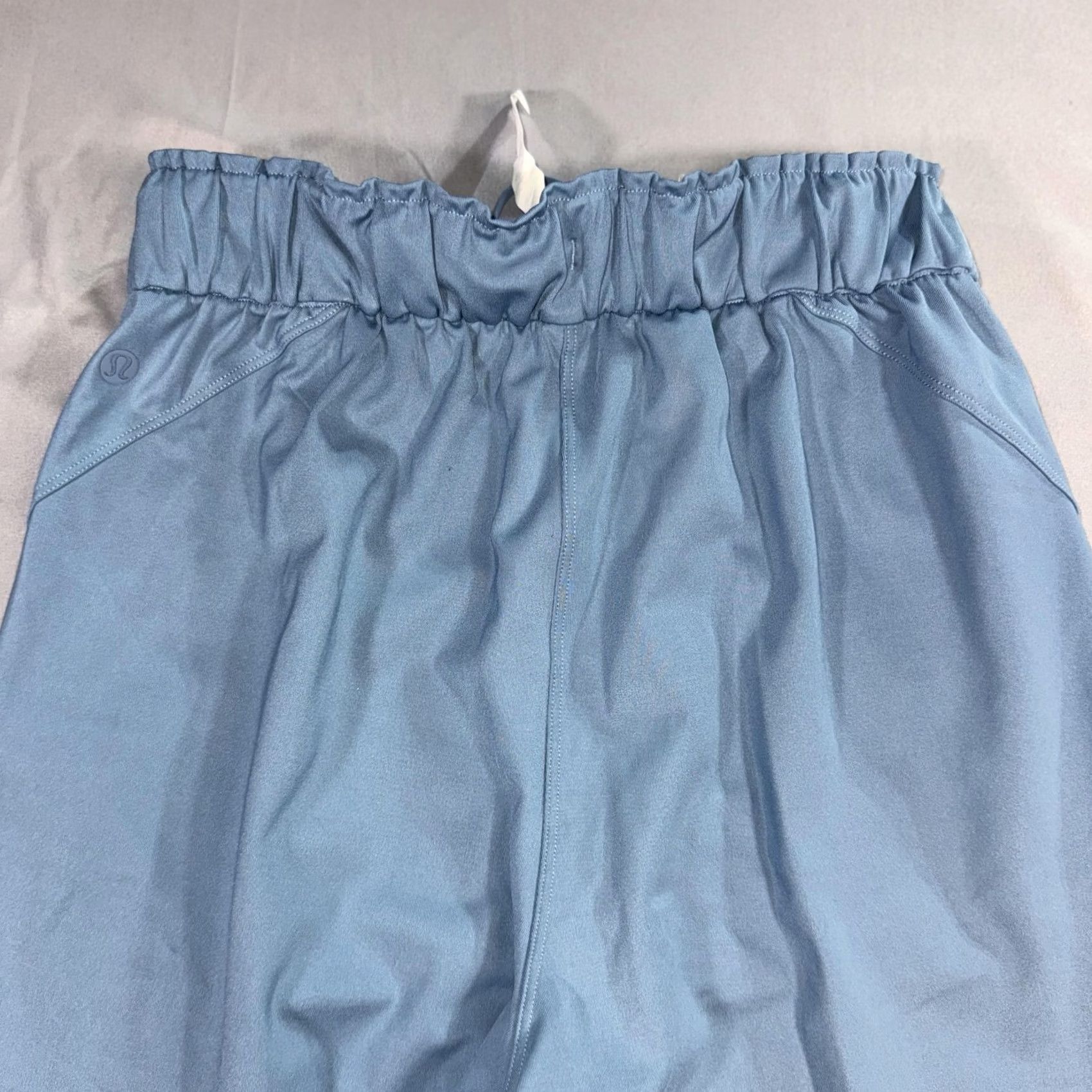 Lululemon Lululemon Pants Womens 4 Blue High Rise Paperbag Waist Drawstring Cuffed Joggers Size 27" / US 4 / IT 40 - 7 Thumbnail