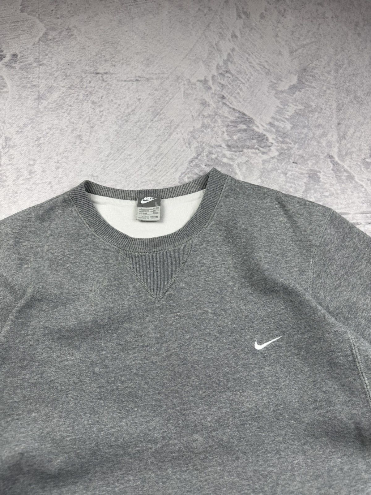 Nike × Vintage NIKE VINTAGE CENTER LOGO OVERSIZE BOXY SWEATSHIRT Size US L / EU 52-54 / 3 - 3 Thumbnail
