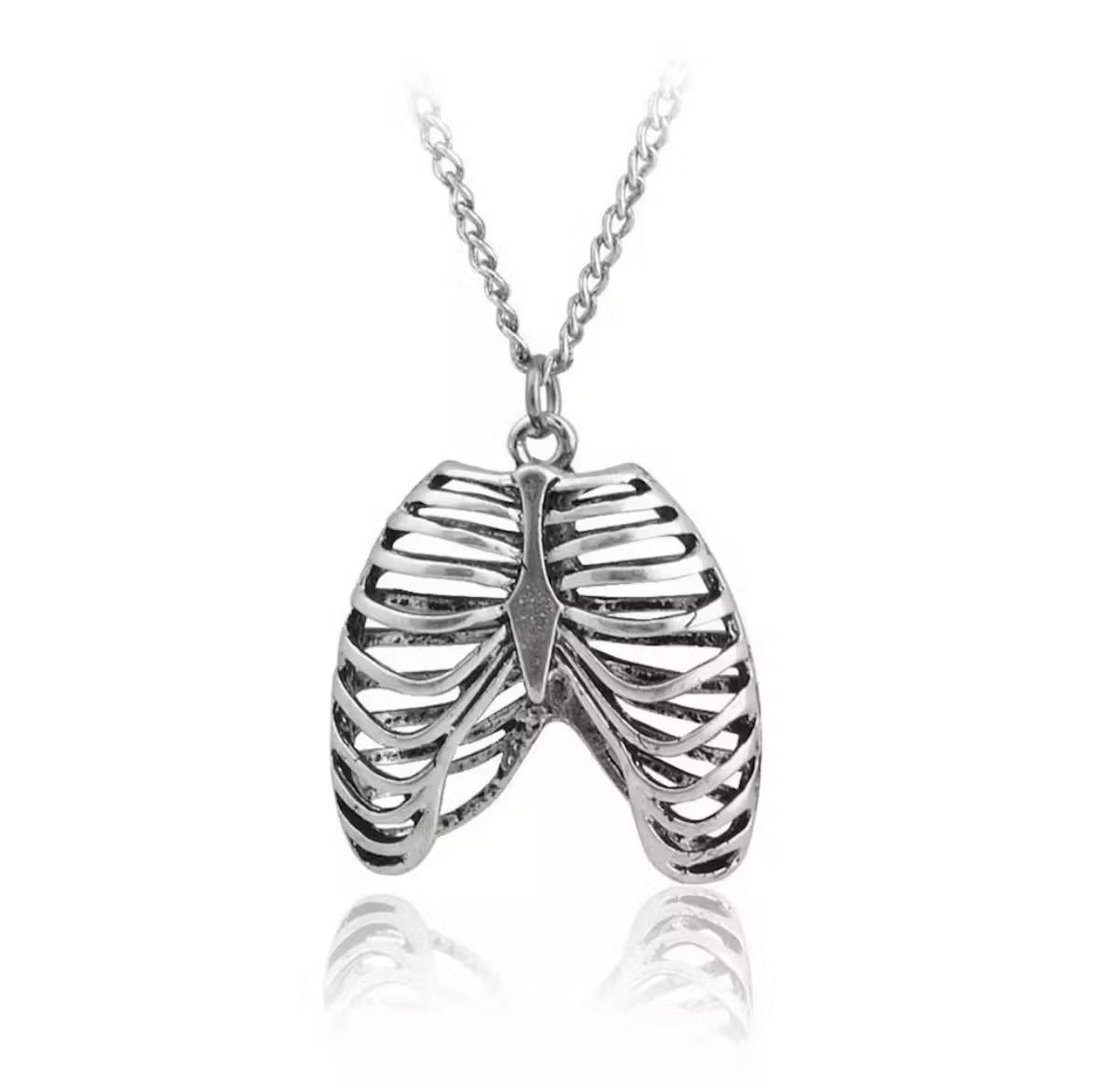 Jewelry × Vintage Rib Cage Necklace Size ONE SIZE - 1 Thumbnail