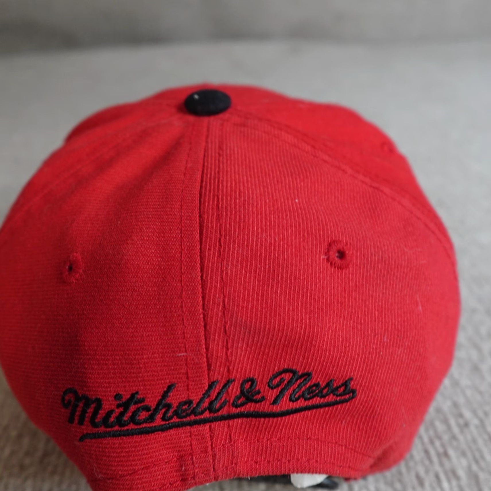Mitchell & Ness Mitchell & Ness Orlando Magic Hat Red Embroidered Hardwood Classics Snapback Men One Size Cotton Size ONE SIZE - 5 Thumbnail