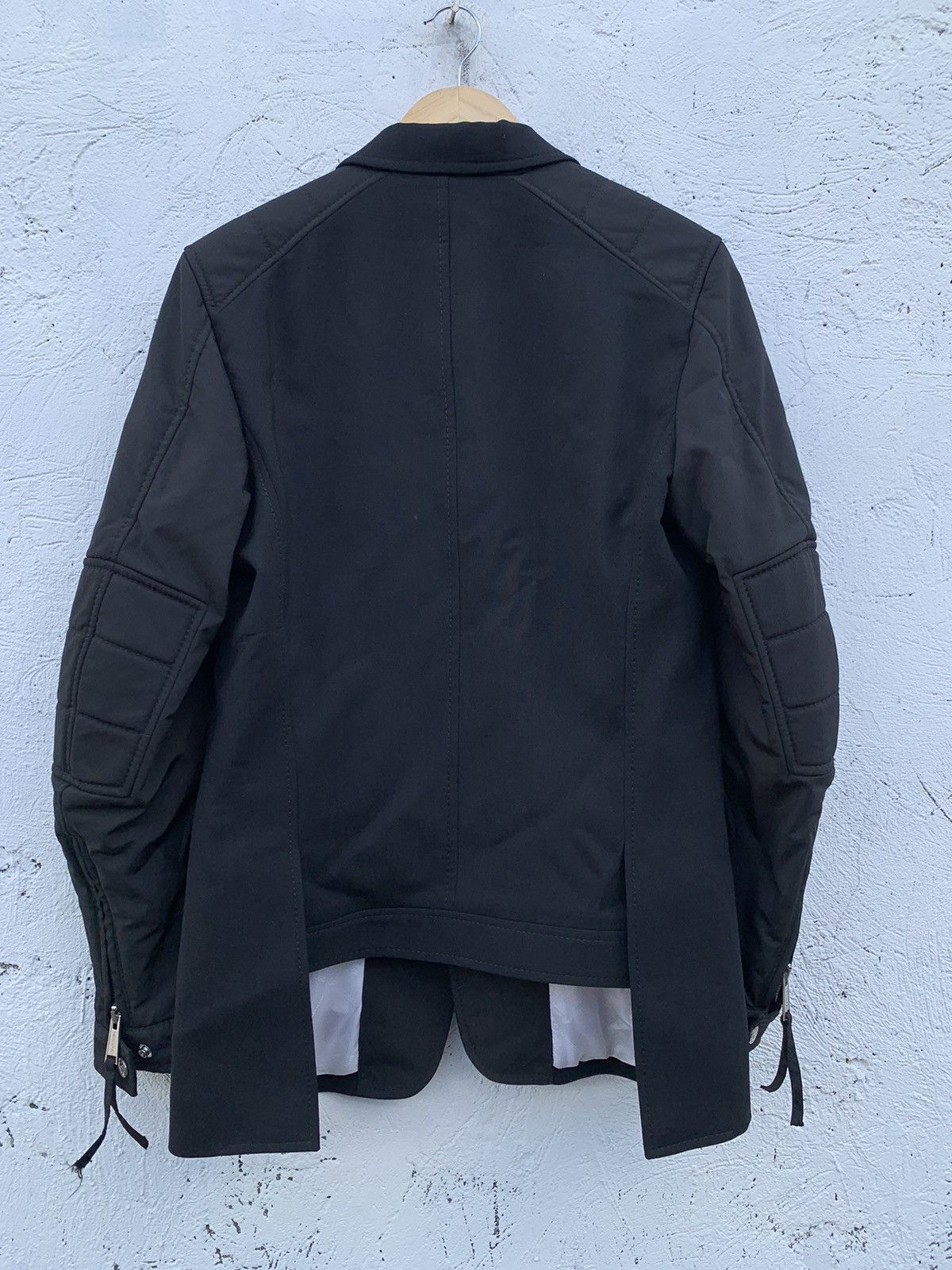 Dsquared2 Hybrid Moto Blazer Size 46R - 2 Thumbnail