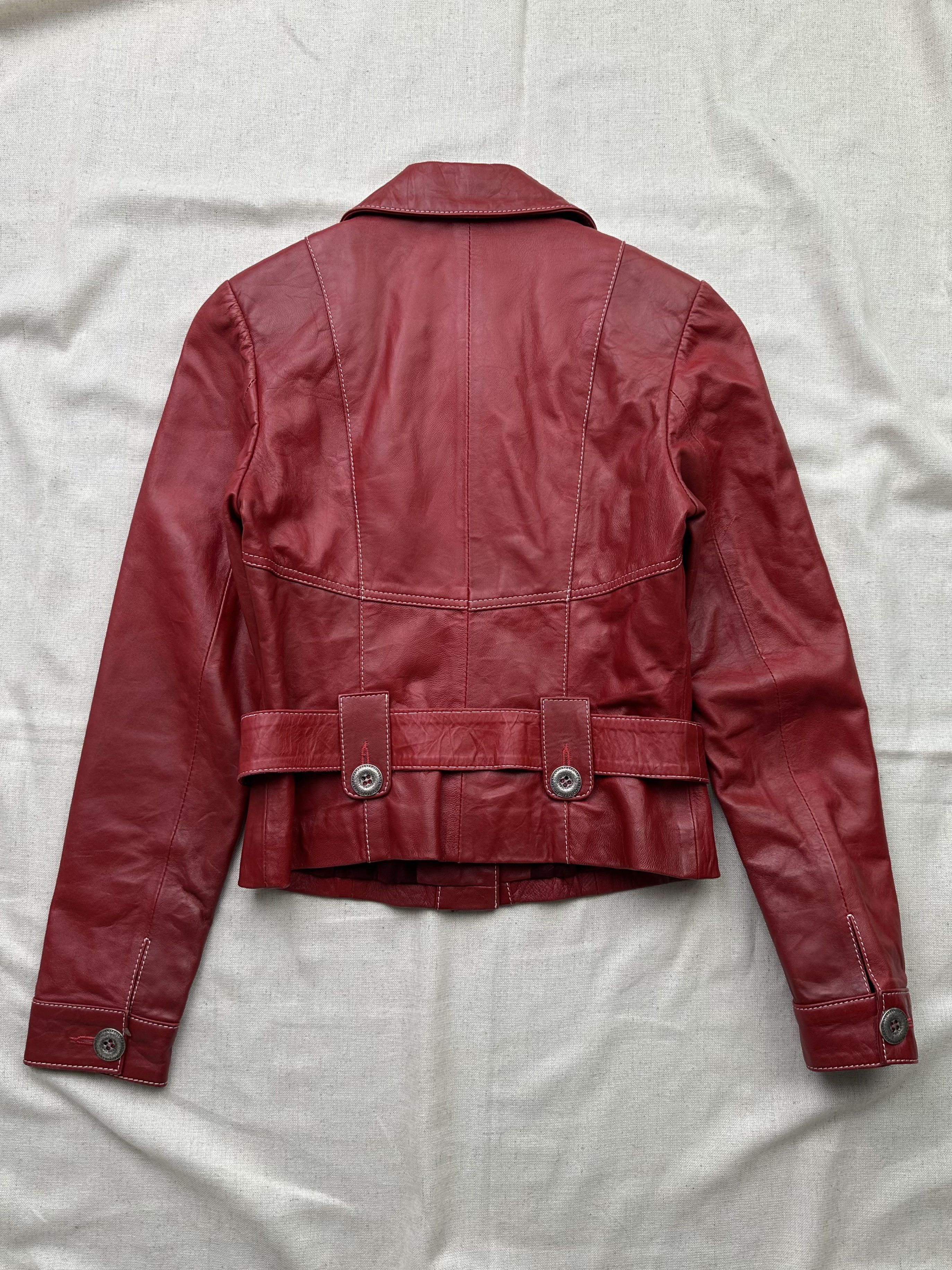 Japanese Brand Vintage Leather Jacket Size S / US 4 / IT 40 - 6 Thumbnail
