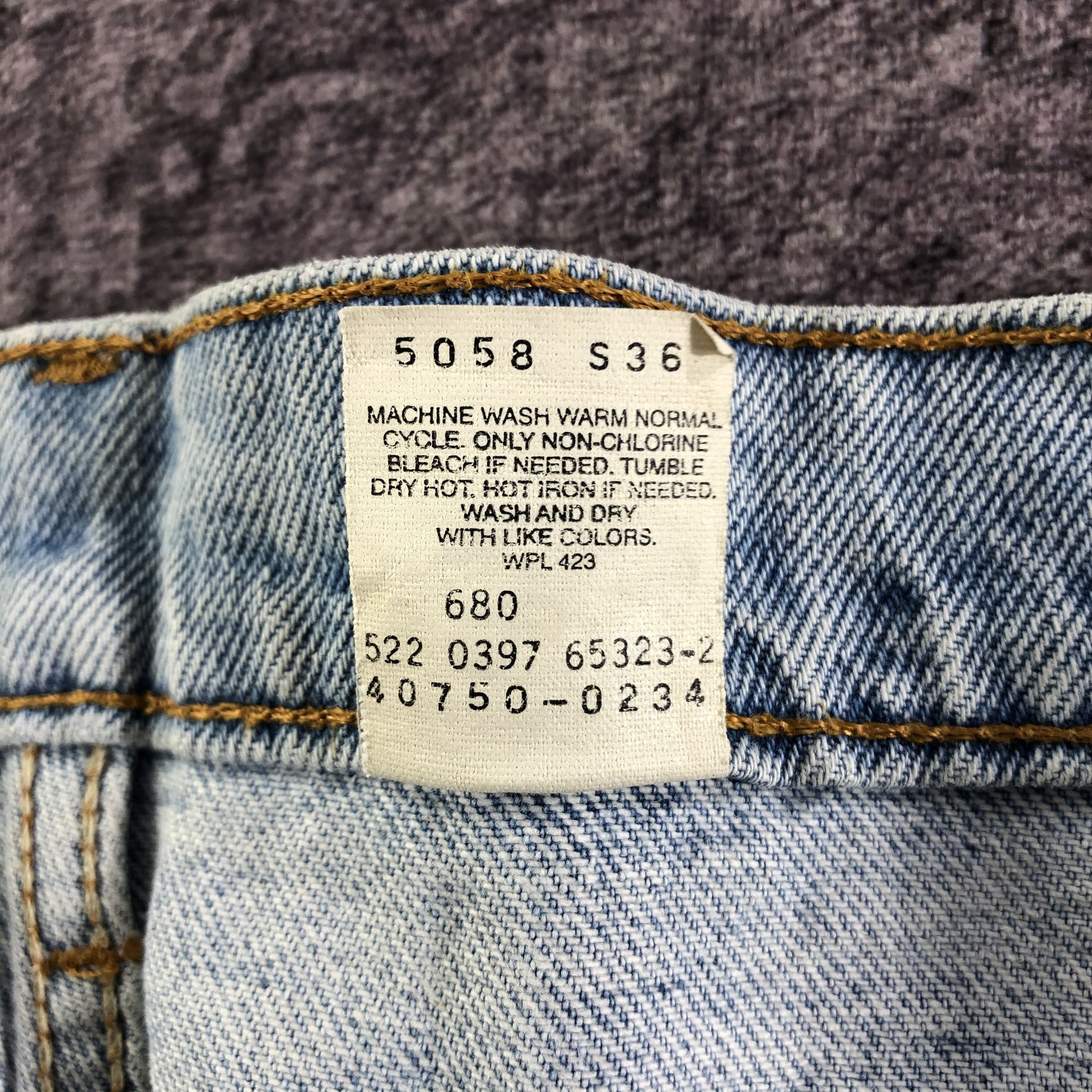 Levi's × Vintage Vintage Light Wash Levis 550 Jeans-JM3308 Size US 28 / EU 44 - 11 Thumbnail