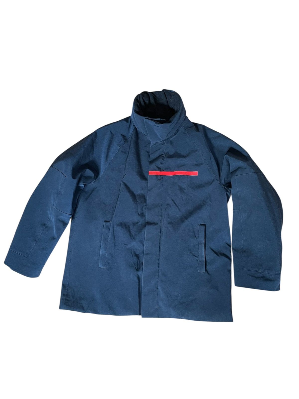 Prada Prada Vintage Linearossa Ski Jacket Windbreaker Size US XL / EU 56 / 4 - 1 Thumbnail
