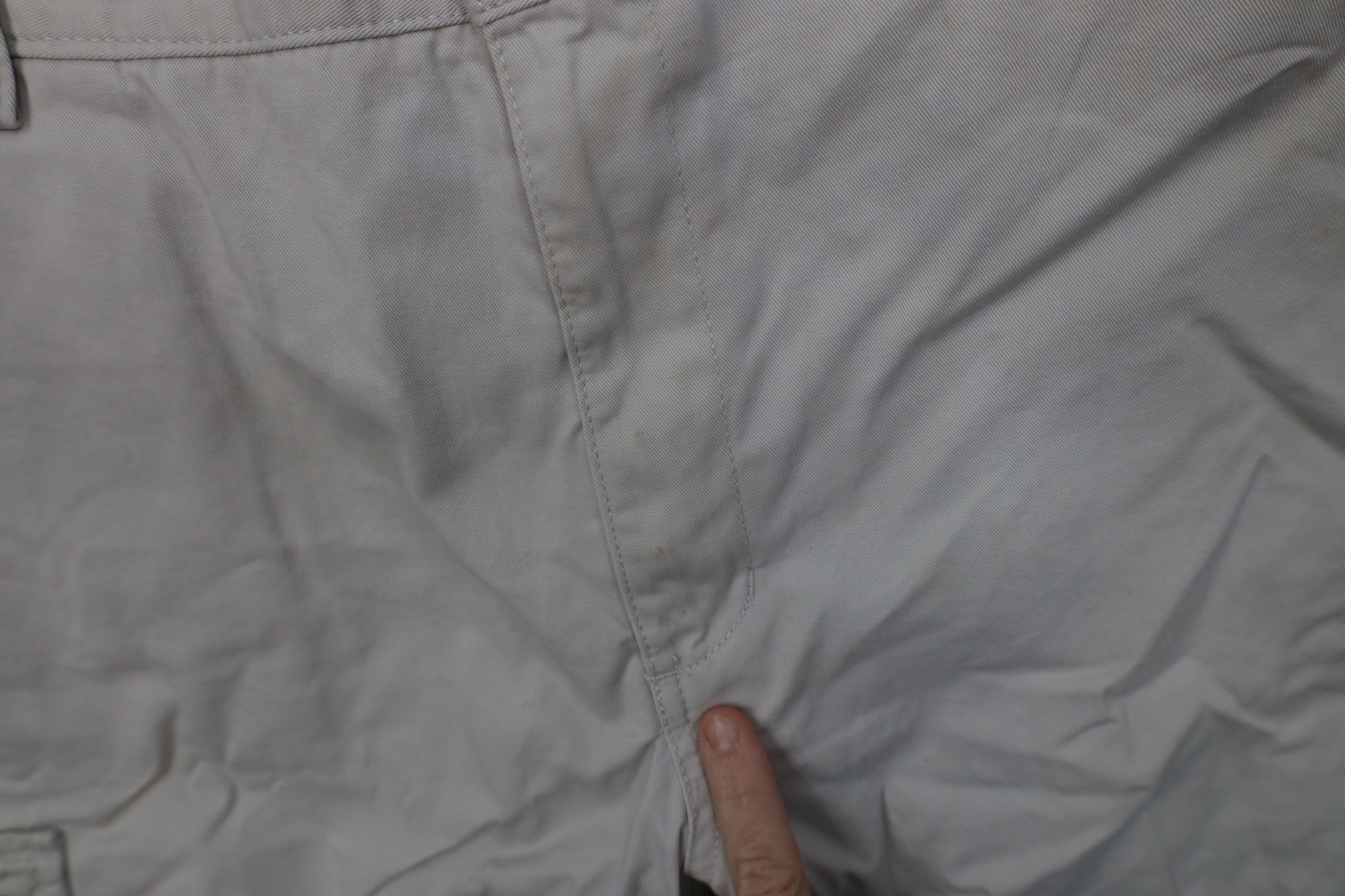 Vintage Vintage Y2K Streetwear Relaxed Fit Cargo Shorts Beige Cotton Size US 38 / EU 54 - 5 Thumbnail