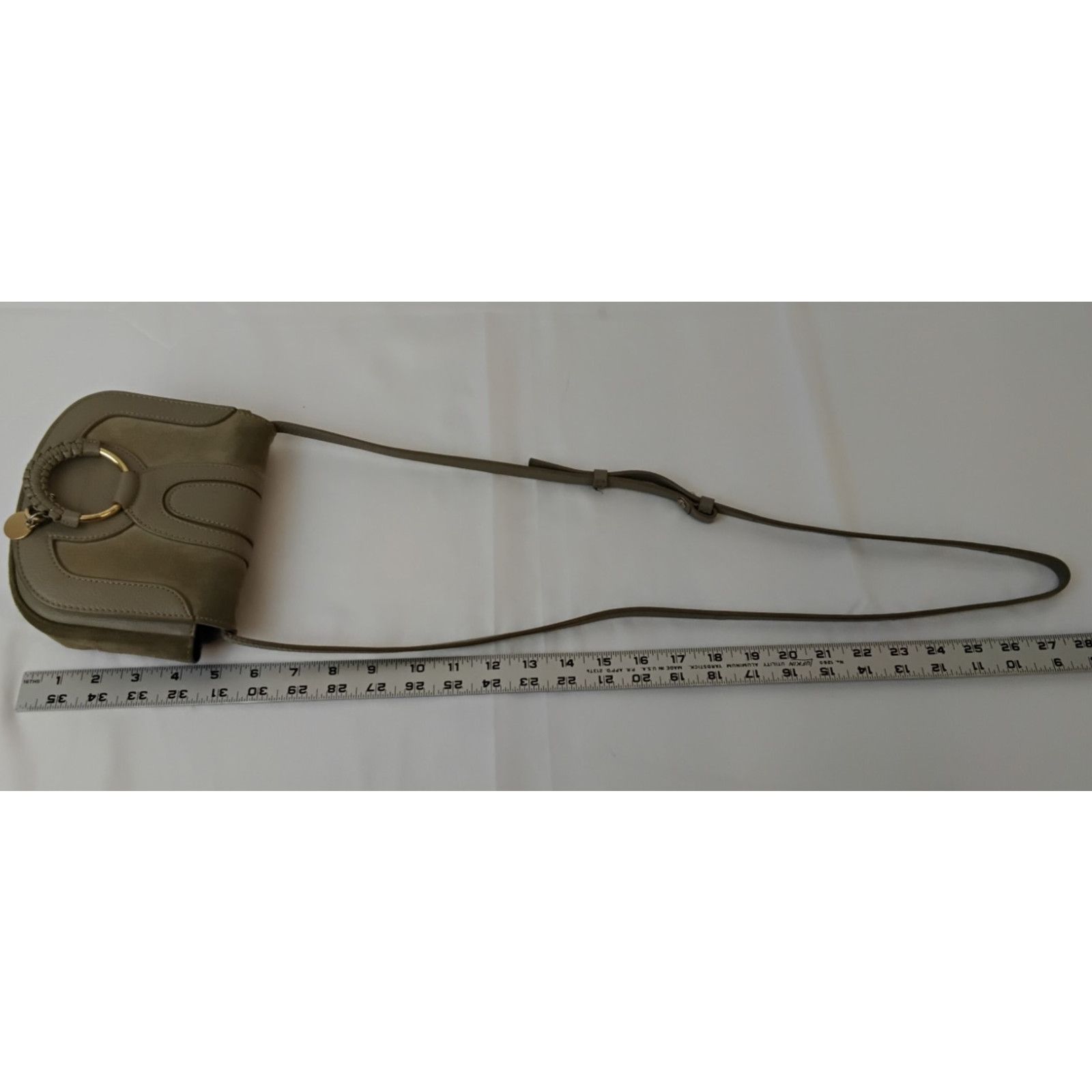 See by Chloe See by Chloe Mini Hana Crossbody Brown Taupe Leather Suede Size ONE SIZE - 14 Thumbnail