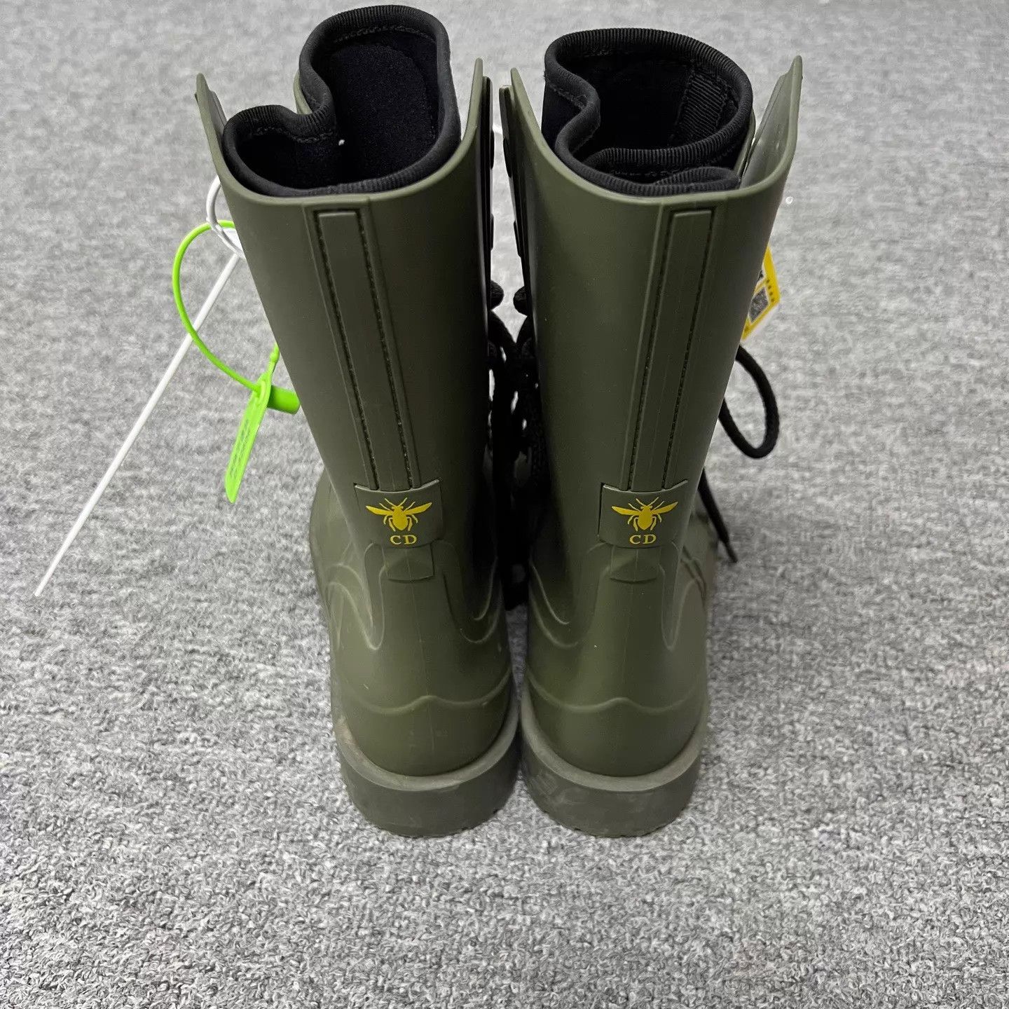 Dior Dior bee heel military green boots EUR36 99new Size US 5.5 / IT 35.5 - 5 Thumbnail