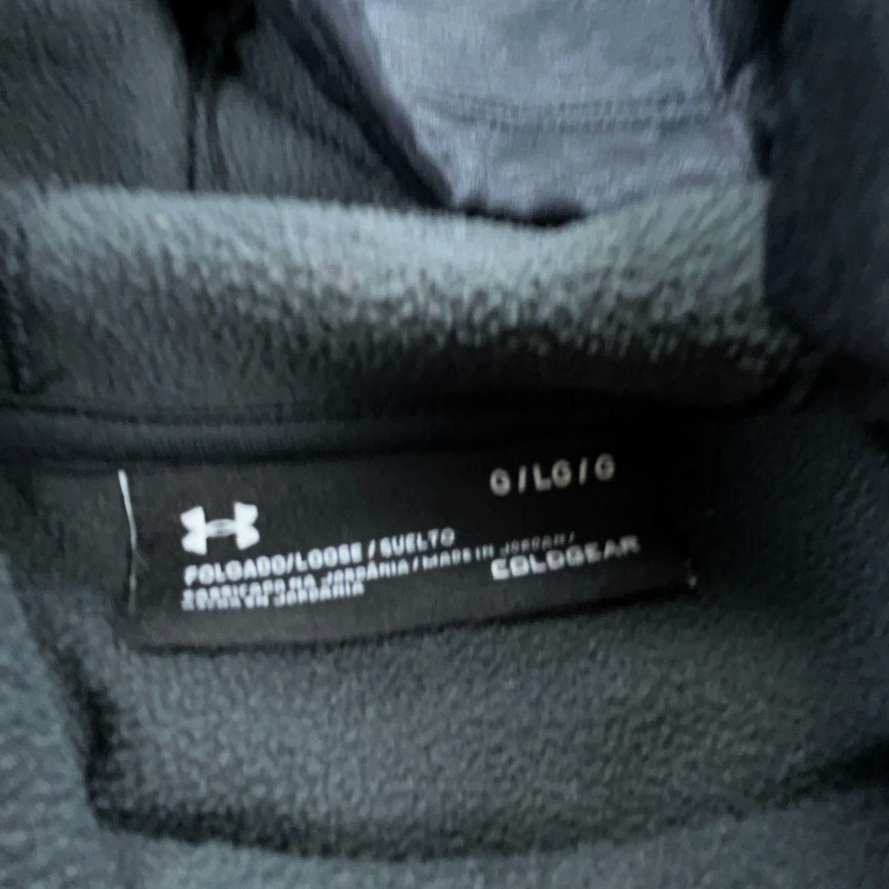 Under Armour Under Armour Hoodie Women L Black Gray Sweatshirt Pullover Fleece Moisture Wicking Hooded Logo Comfortable Casual Activewear Size L / US 10 / IT 46 - 5 Thumbnail