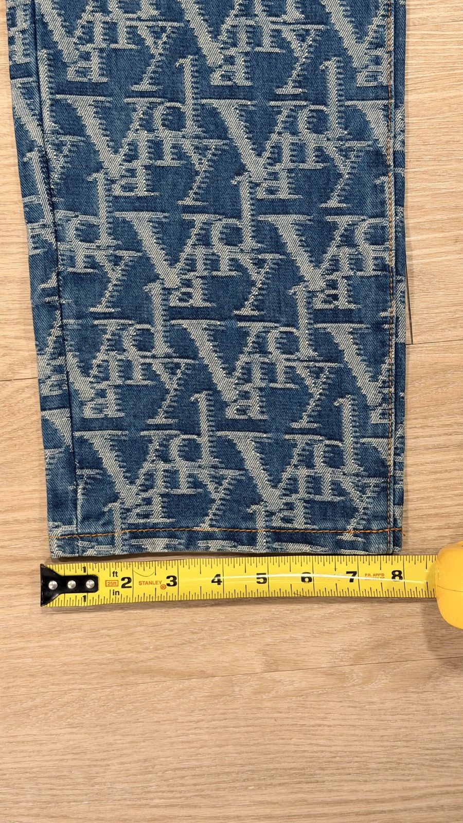 Vandy The Pink Vandy The Pink Jacquard Denim Size US 34 / EU 50 - 8 Thumbnail