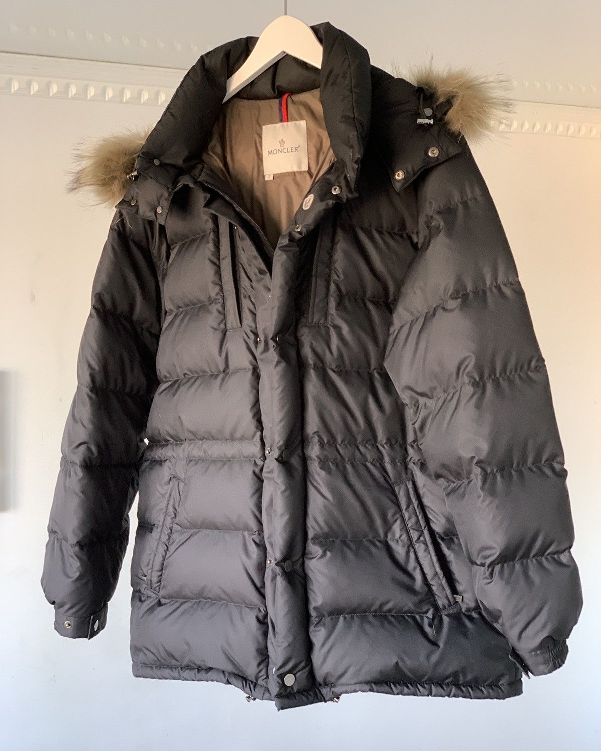 Moncler Moncler puffer hooded down parka fur rod rethel Size US L / EU 52-54 / 3 - 3 Thumbnail