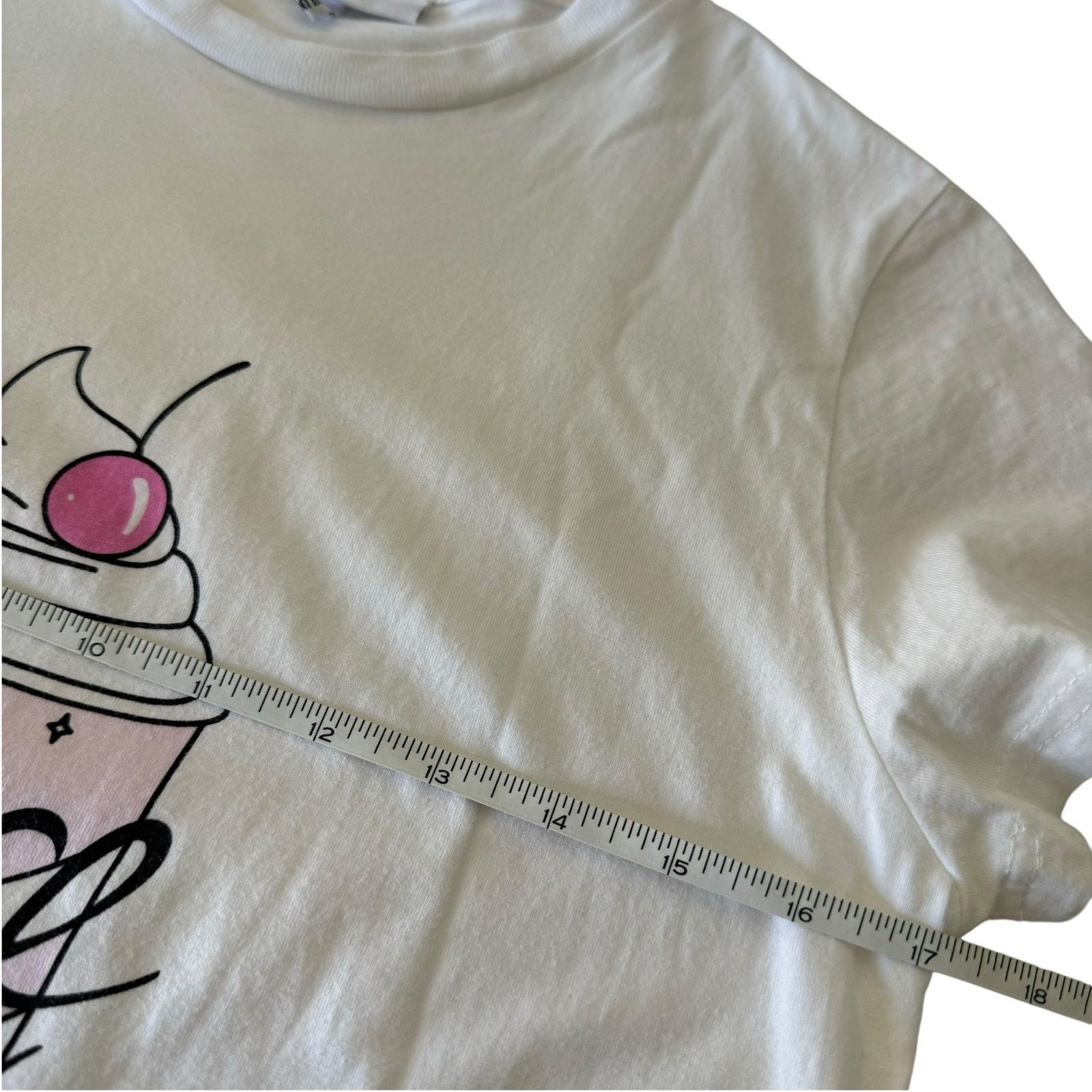 Ganni GANNI Cotton Berkley Tee "Space Shake" T Shirt Size SMALL Size S / US 4 / IT 40 - 6 Thumbnail