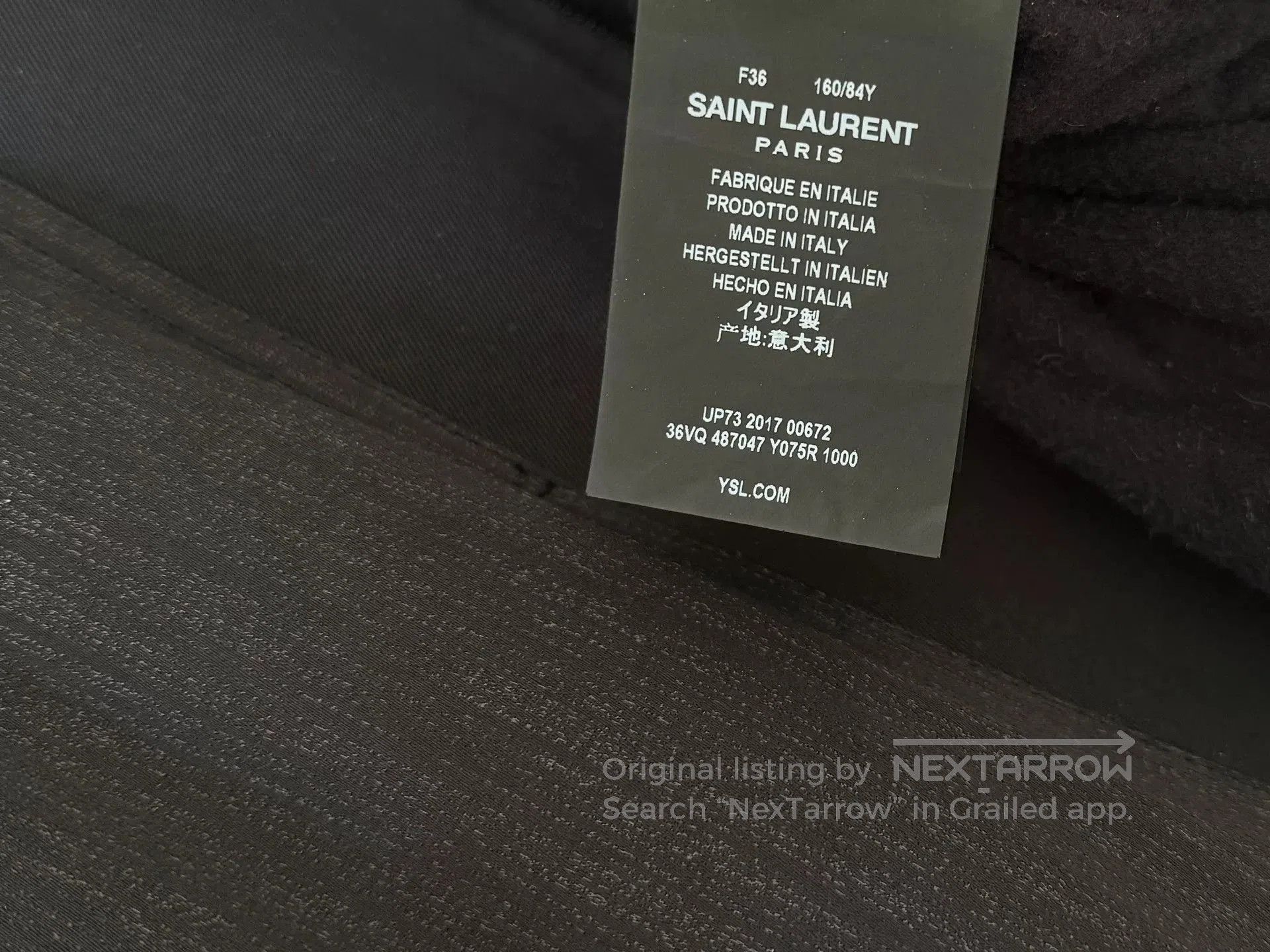 Saint Laurent Paris Saint Laurent Vintage Baseball Jacket. Size US M / EU 48-50 / 2 - 4 Thumbnail
