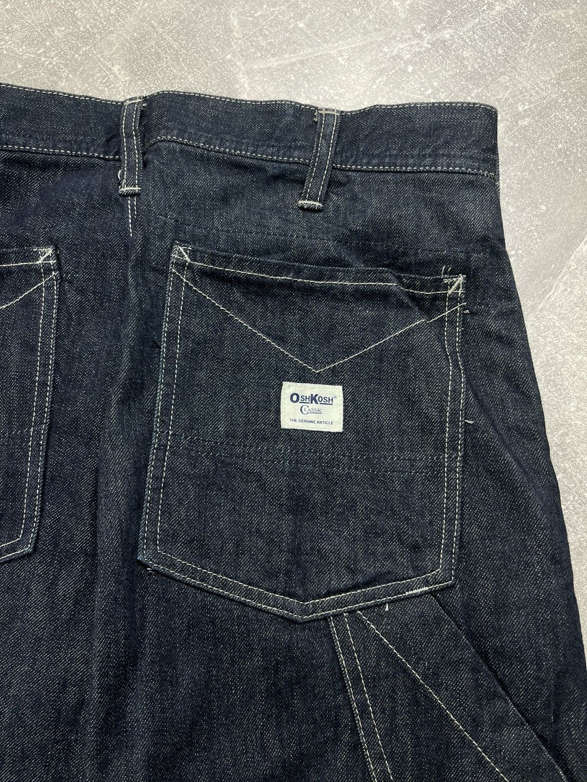 Japanese Brand × Oshkosh OshKosh B'Gosh Vintage Japanese Straight Carpenter Jeans Size US 30 / EU 46 - 3 Thumbnail