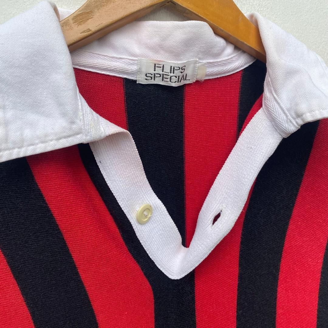 Other VTG FLIP SPECIAL SLIM FIT POLO SHIRT SMALL MEDIUM RED BLACK Size US S / EU 44-46 / 1 - 5 Thumbnail