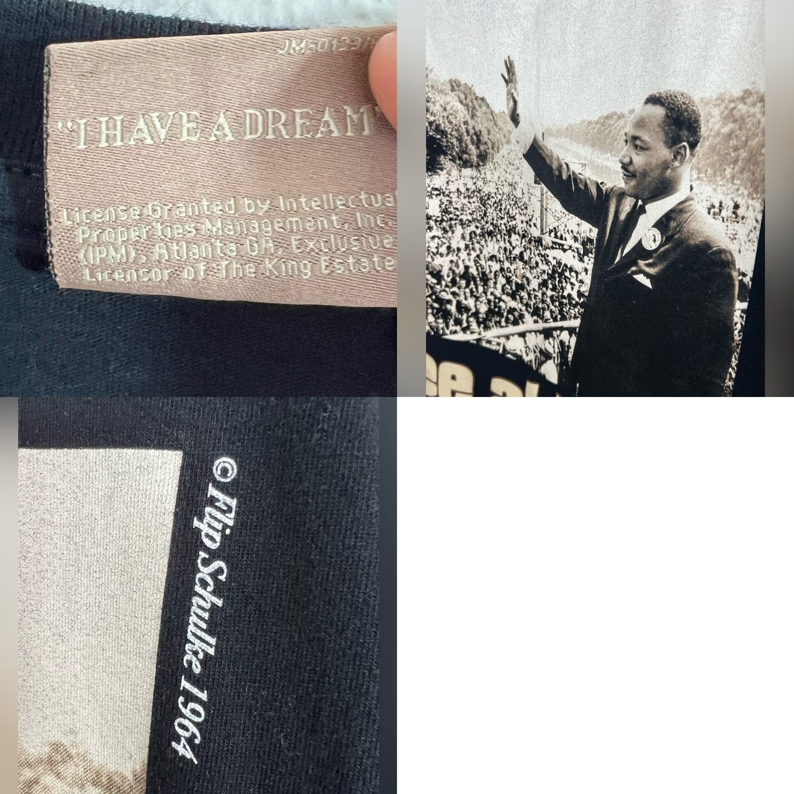 Palace Shoe Palace Martin Luther King MLK I Have A Dream Free At Last LE Shirt SZ XL Men Size US XL / EU 56 / 4 - 8 Thumbnail
