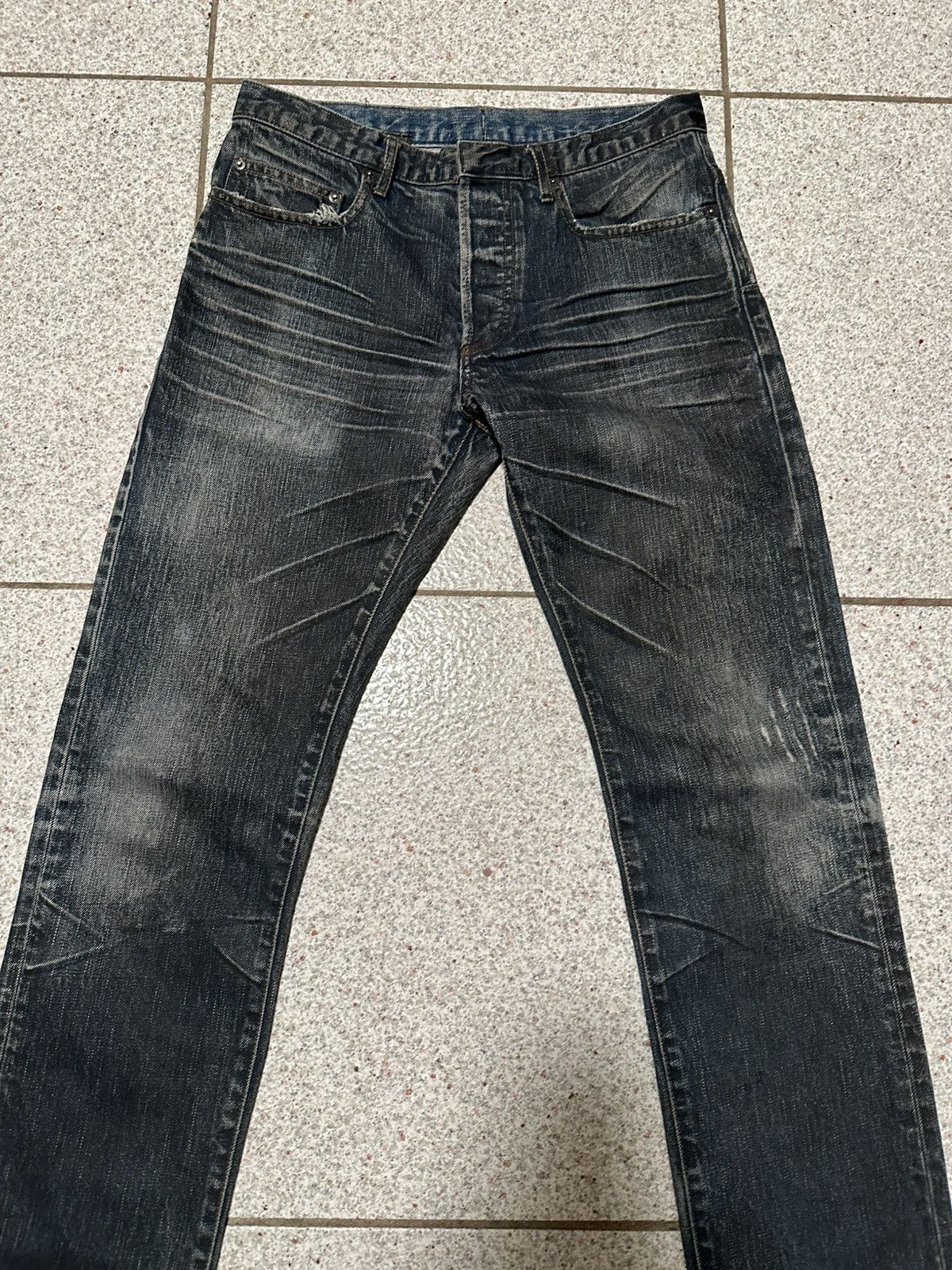 Dior Dior Homme SS03 “Follow Me” Mudwash Indigo Clawmark Denim Size US 30 / EU 46 - 3 Thumbnail