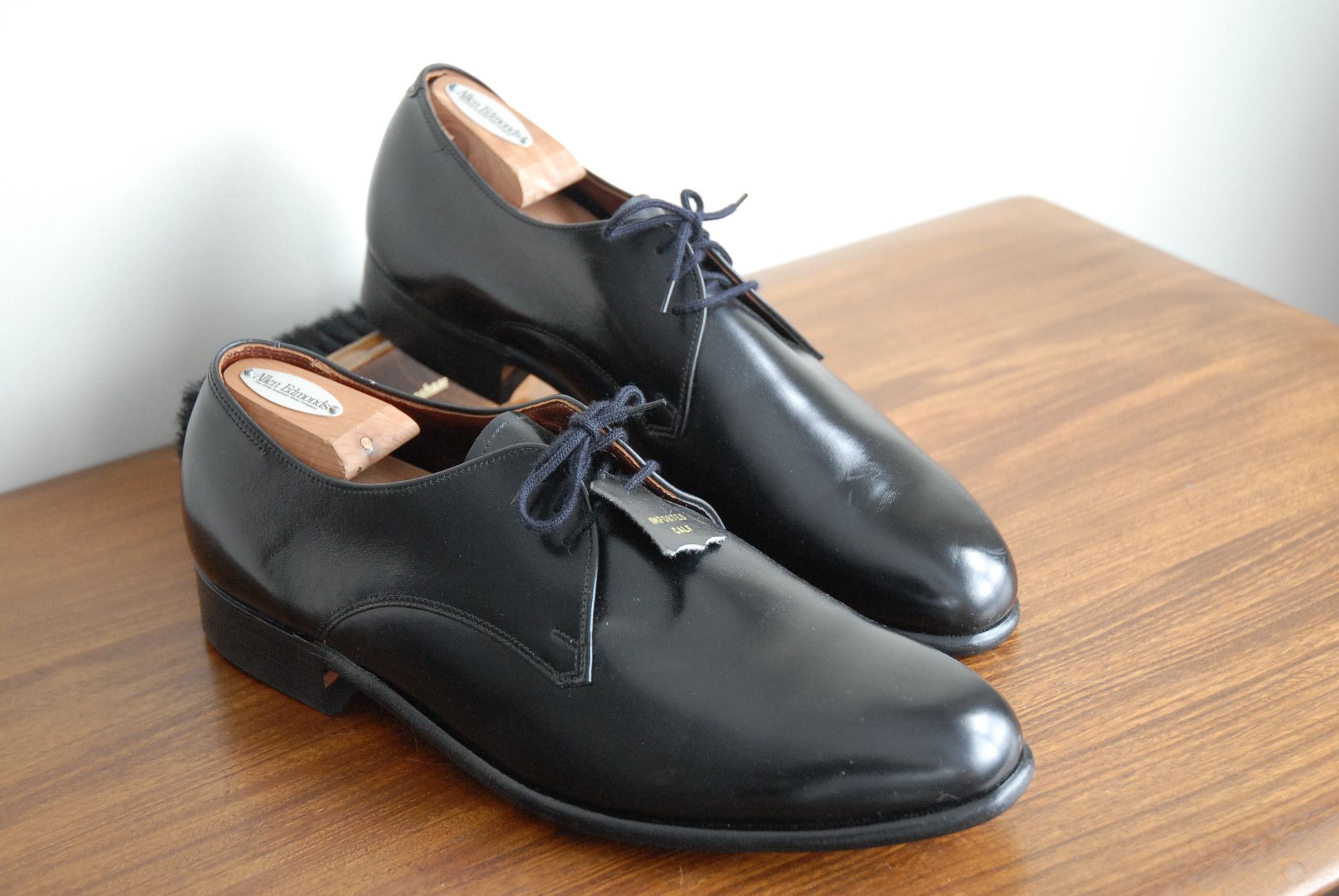 Dack's Gloss black tuxedo shoes - New! Size US 11 / EU 44 - 2 Thumbnail